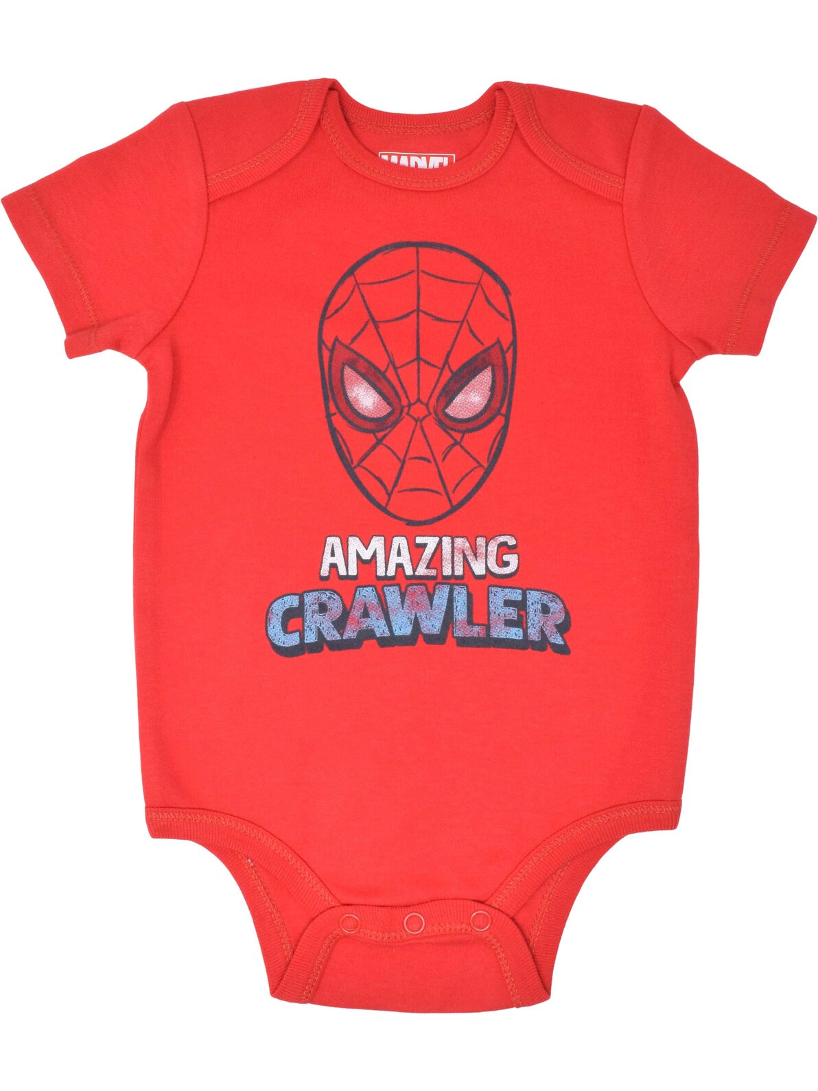 Marvel Avengers Baby Boy or Girl 3-Pack One Piece Short Sleeve Bodysuits