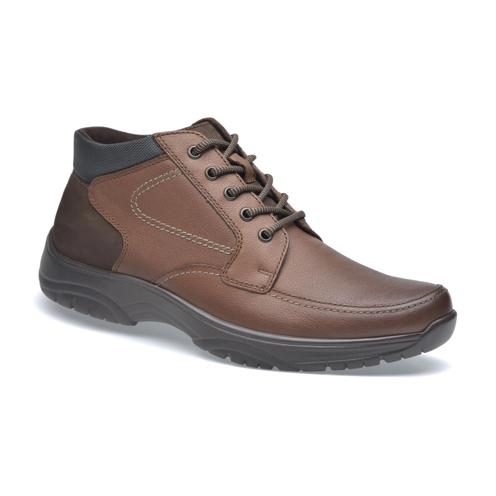 Pazstor Mens Low-Ankle Boots - Cowhide Leather, Jonas
