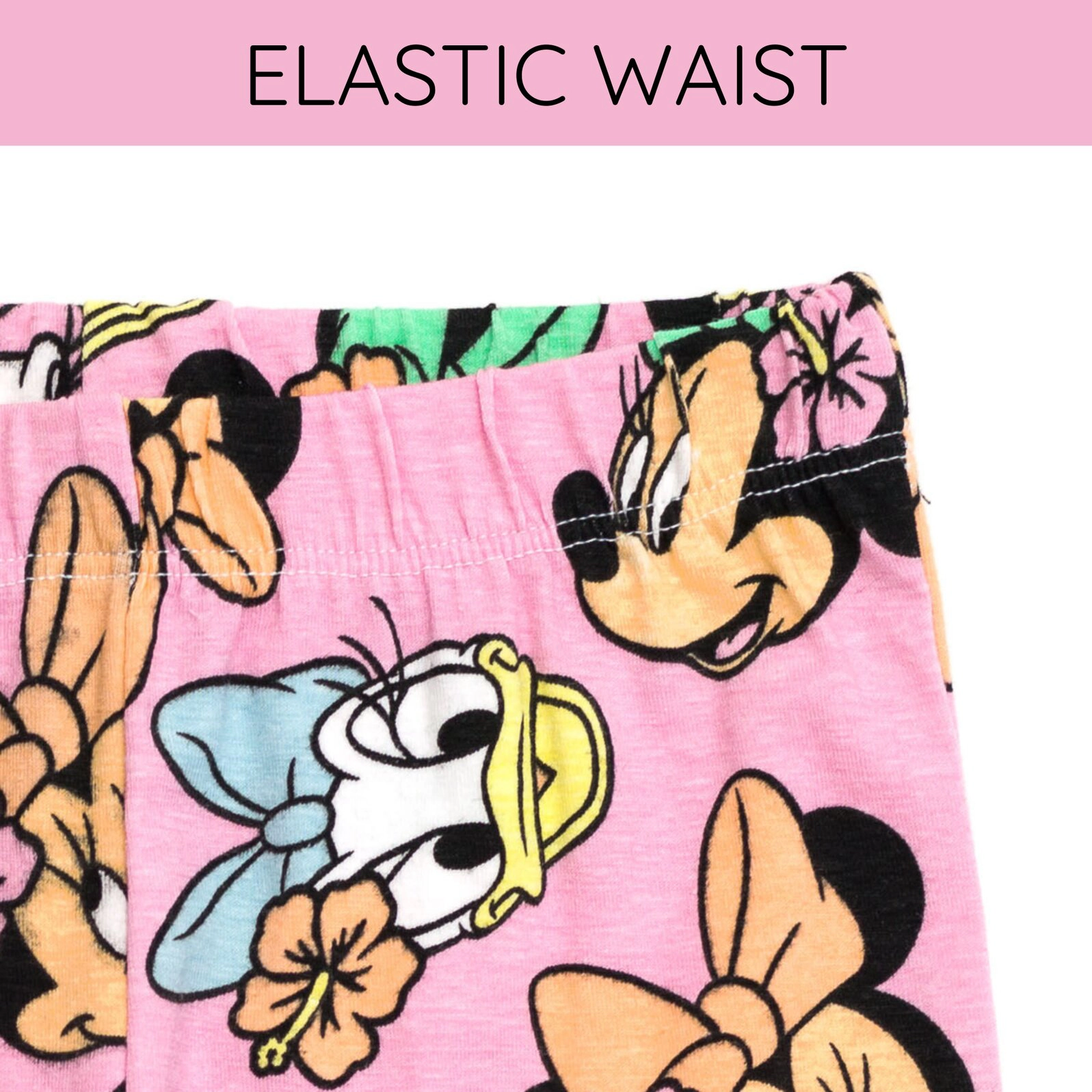Disney Minnie Mouse Girls' 2-Piece T-Shirt and Bike Shorts Set