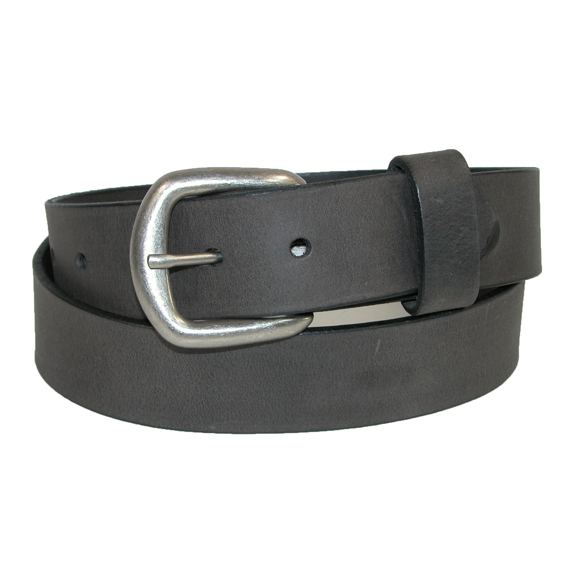 Boston Leather Men's Big & Tall Oil Tanned Pull Up Belt