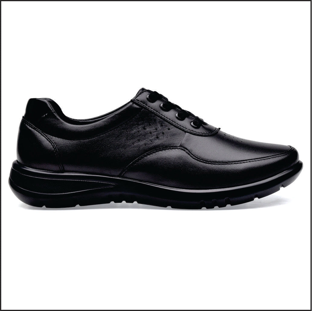 Pazstor  Women's Lambskin Oxford Flats Celeste