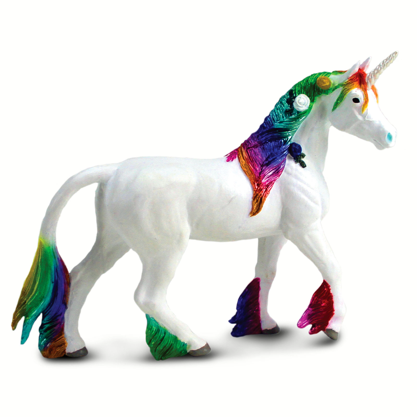 Safari Ltd. - Rainbow Unicorn Kids Toy Figure
