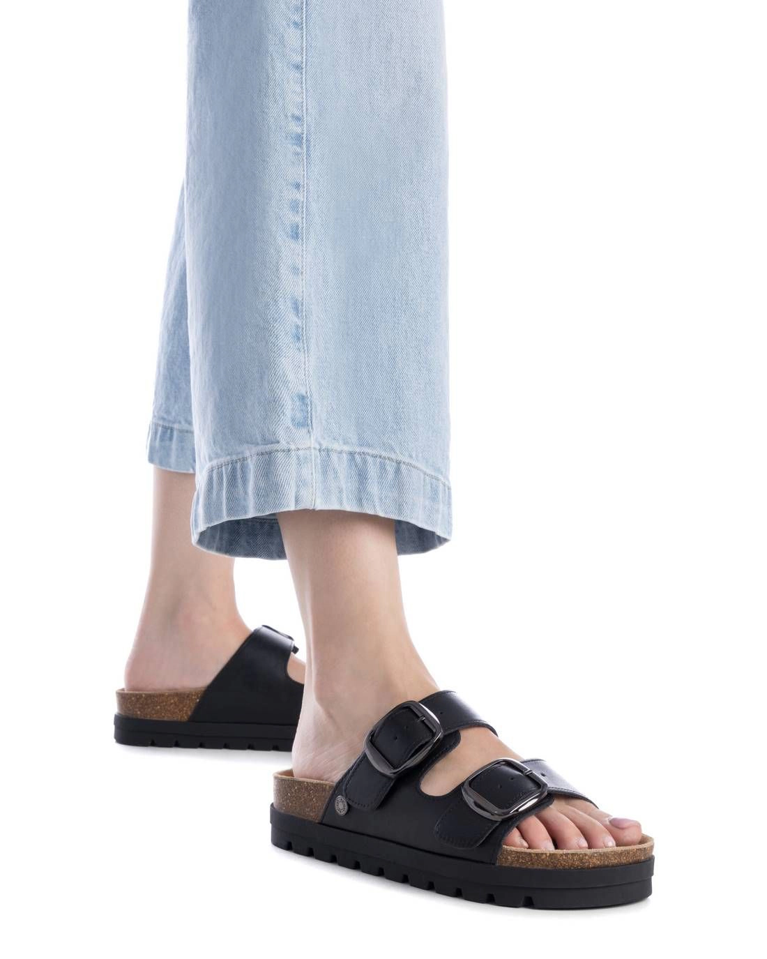 XTI Leather Women's Open-Toe Sandals