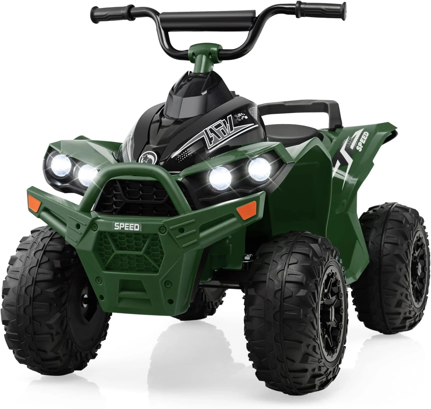 Costway 12V Ride On ATV Battery Powered Electric Vehicle for Kids