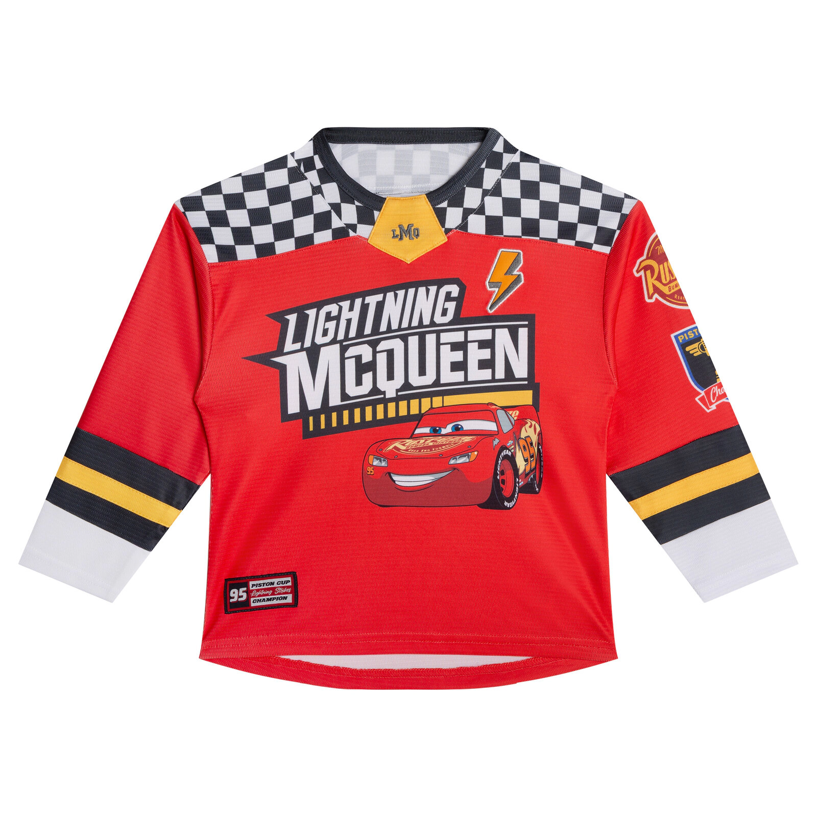Disney Cars Lightning McQueen Boys' Athletic Long Sleeve Tee