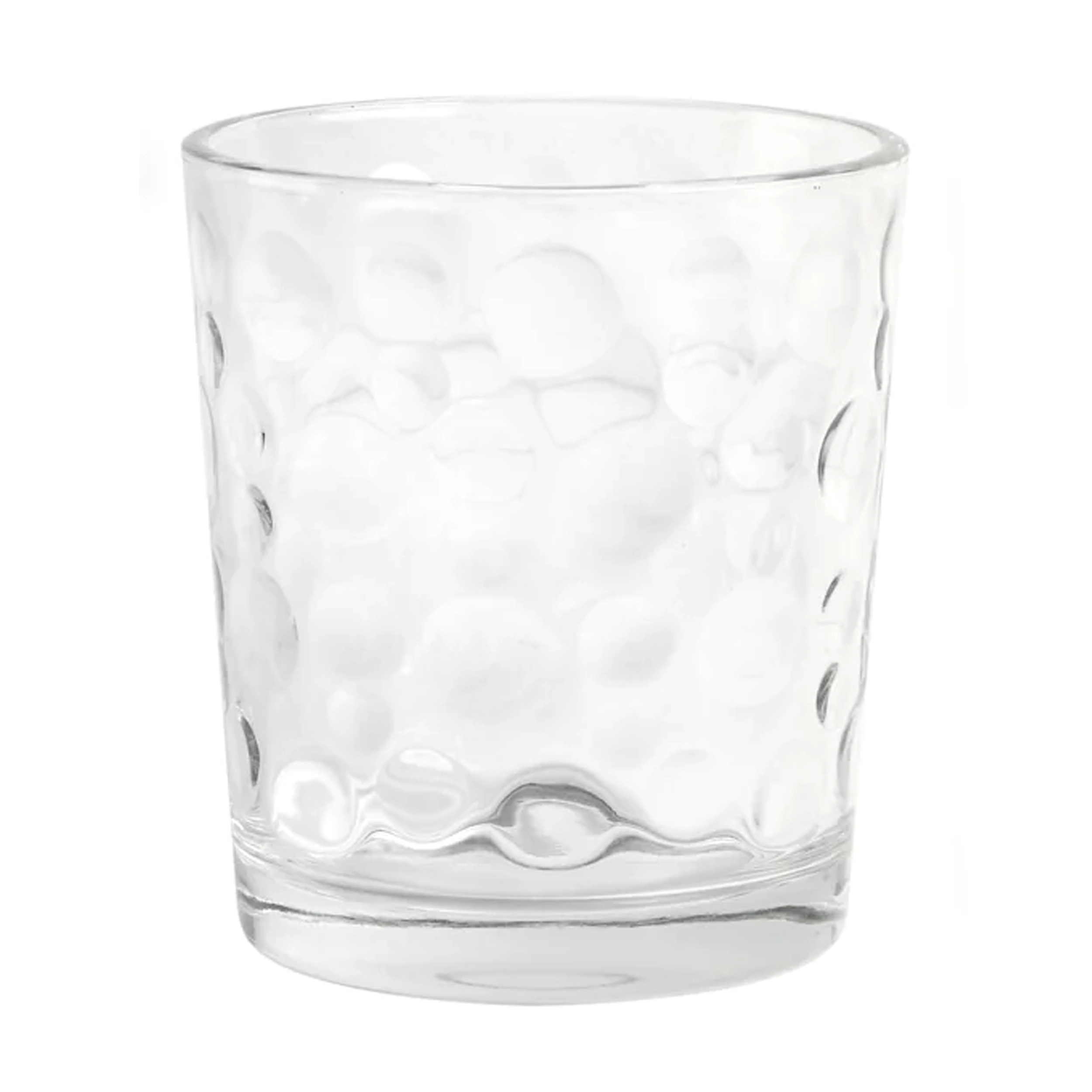 Gibson Home 4 Piece 13.5 Ounce Bubble Double Old-Fashioned Glassware Set