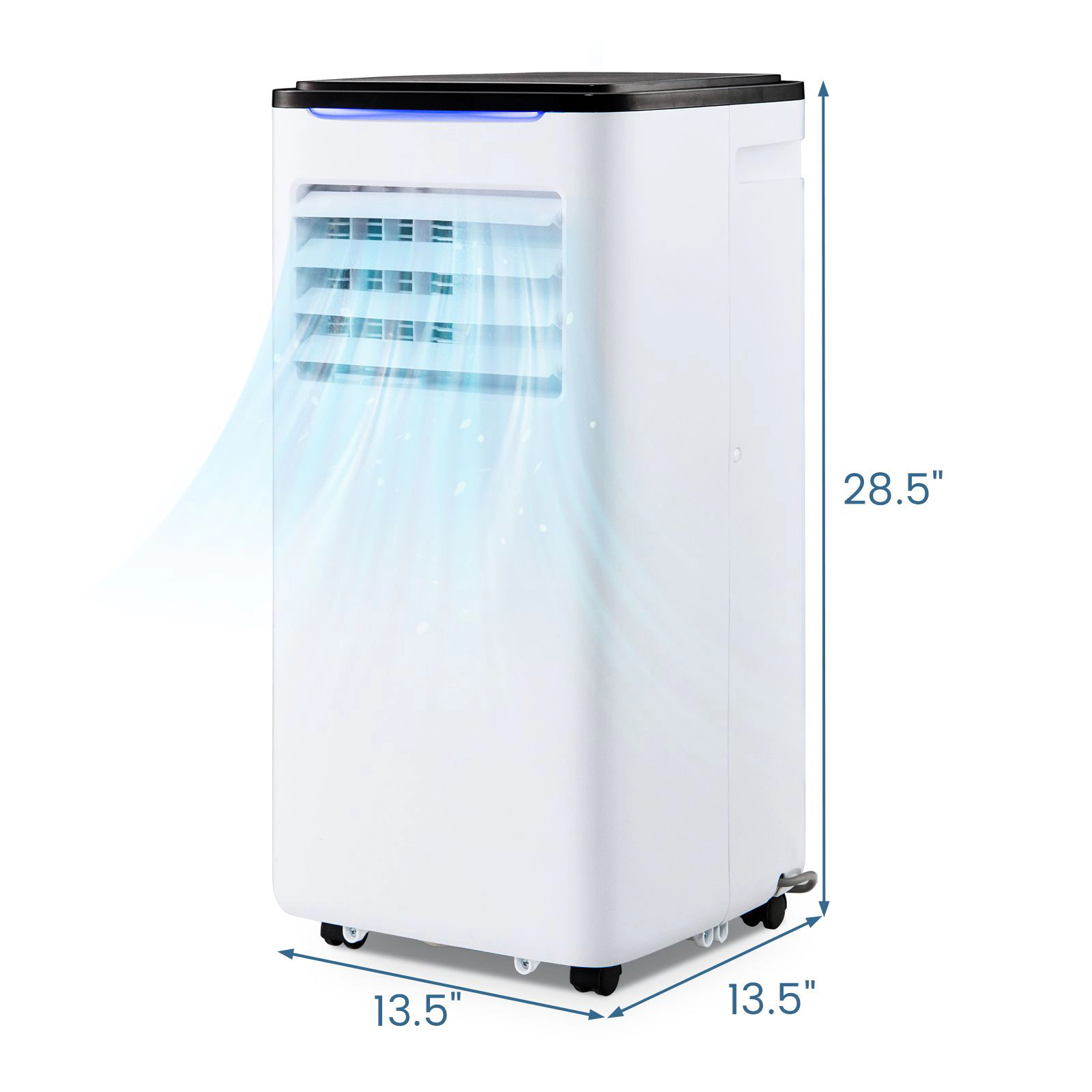 SlickBlue Portable Air Conditioner with Fan and Dehumidifier