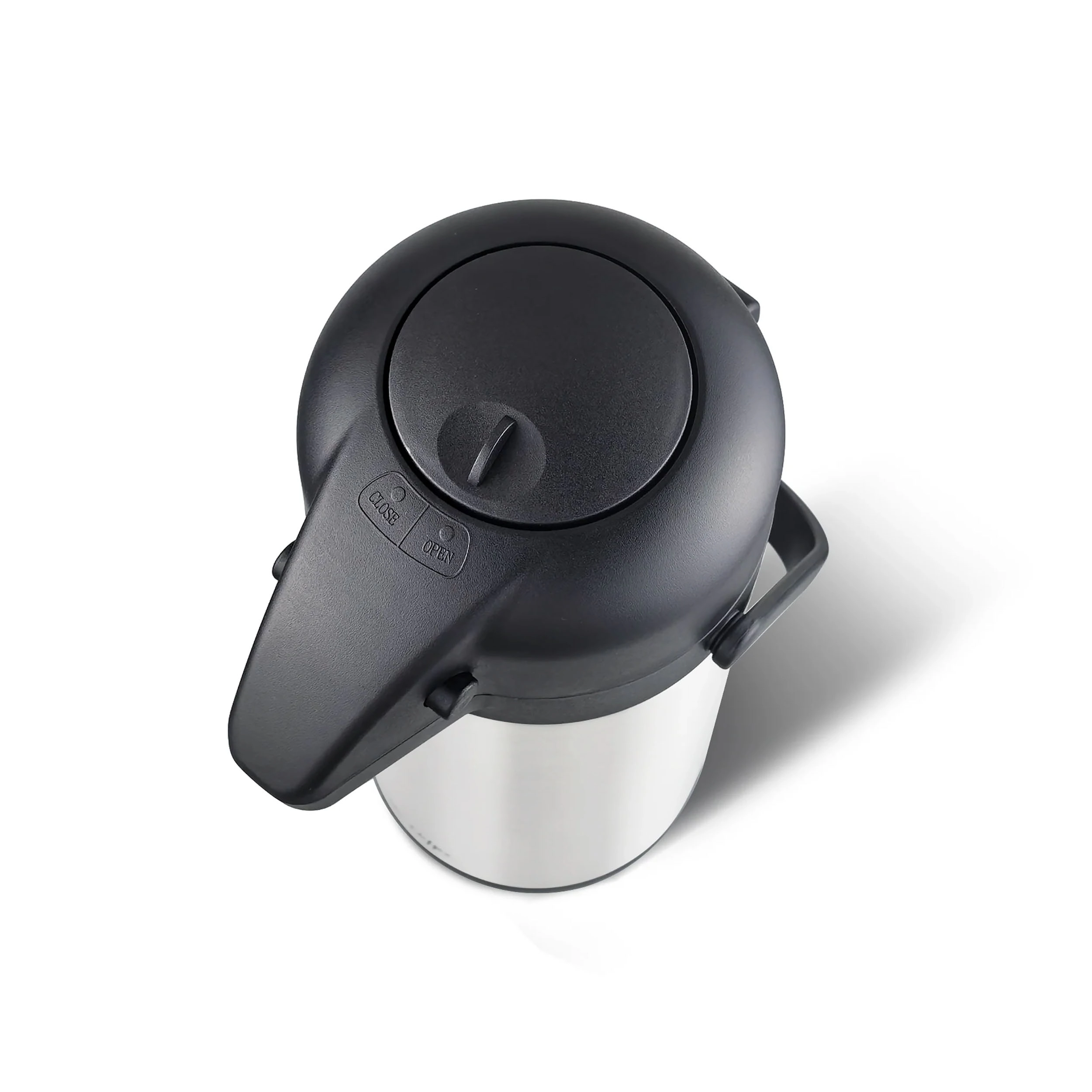 Mr. Coffee Pour lock 3 Liter Stainless Steel Vacuum Coffee Pump Pot with Lid