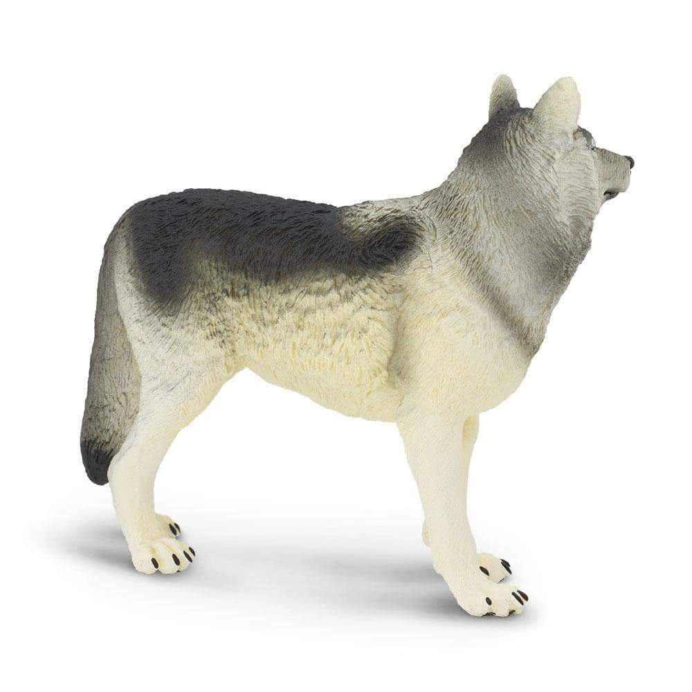 Safari Ltd. - Gray Wolf Kids Toy Figure