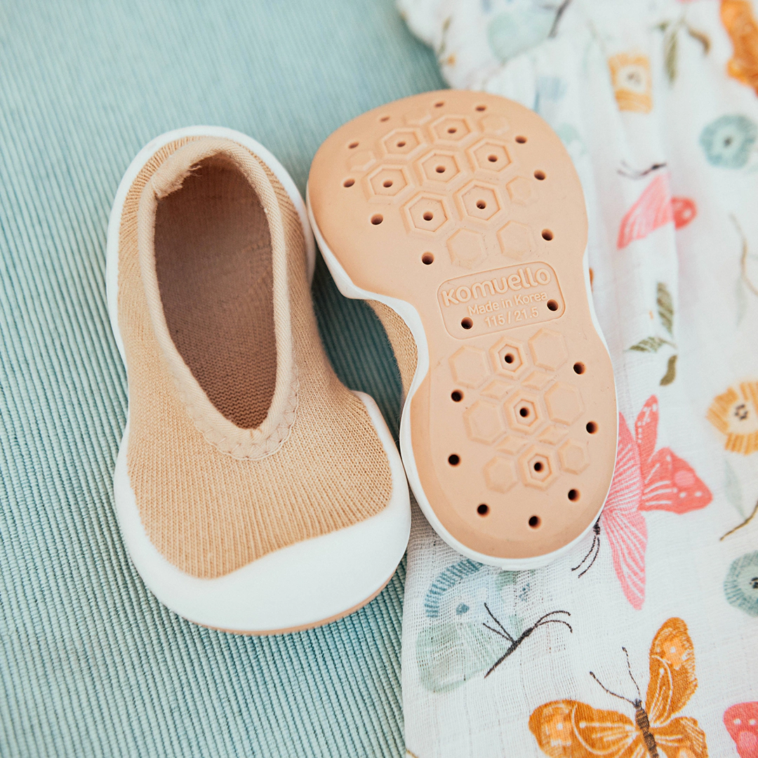 Toddler Breathable Washable Non-Slip Sock Shoes Flat