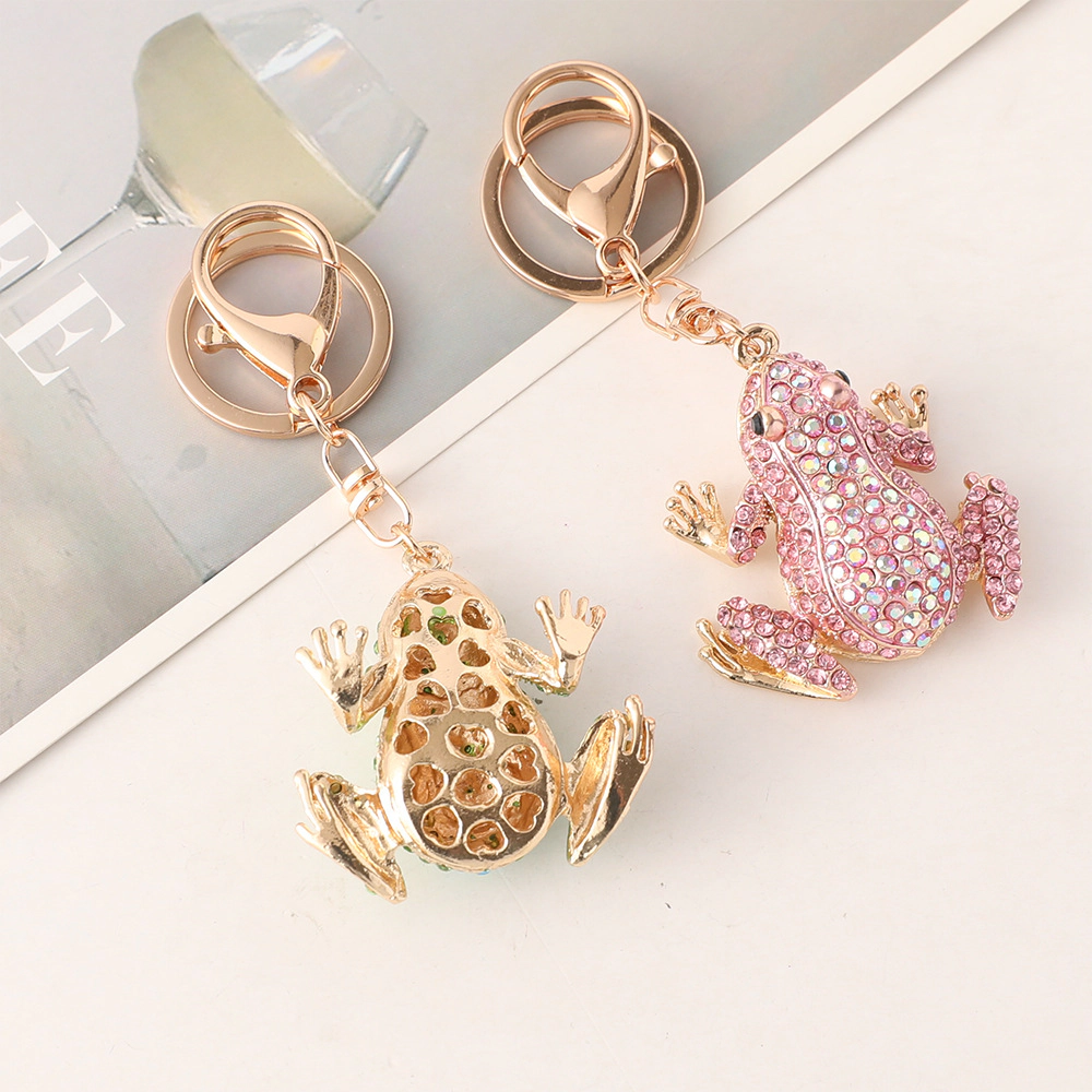 Wardrobe Whimsy Cute Anime Crystal Key Ring Decorative Car Keychains for Women