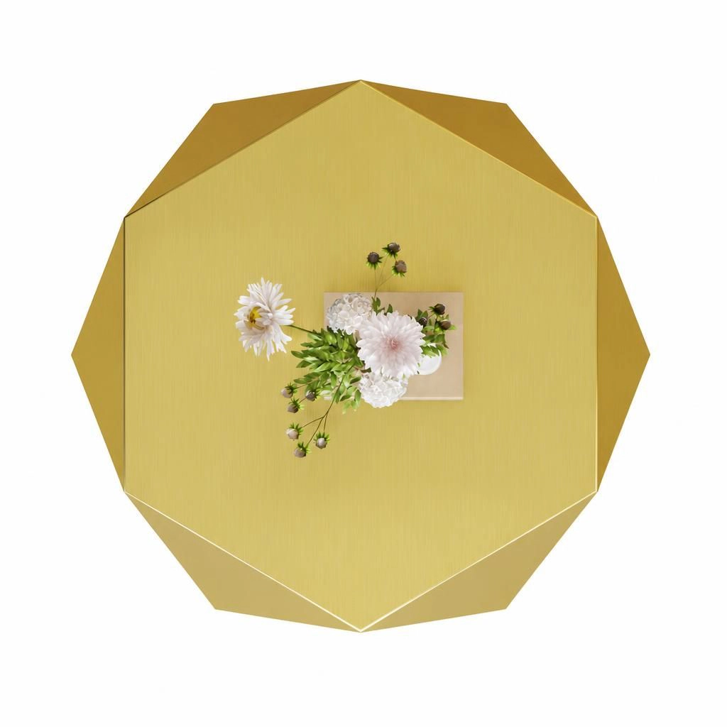 GOODSILO Modern Low Profile Rectangular Center Table