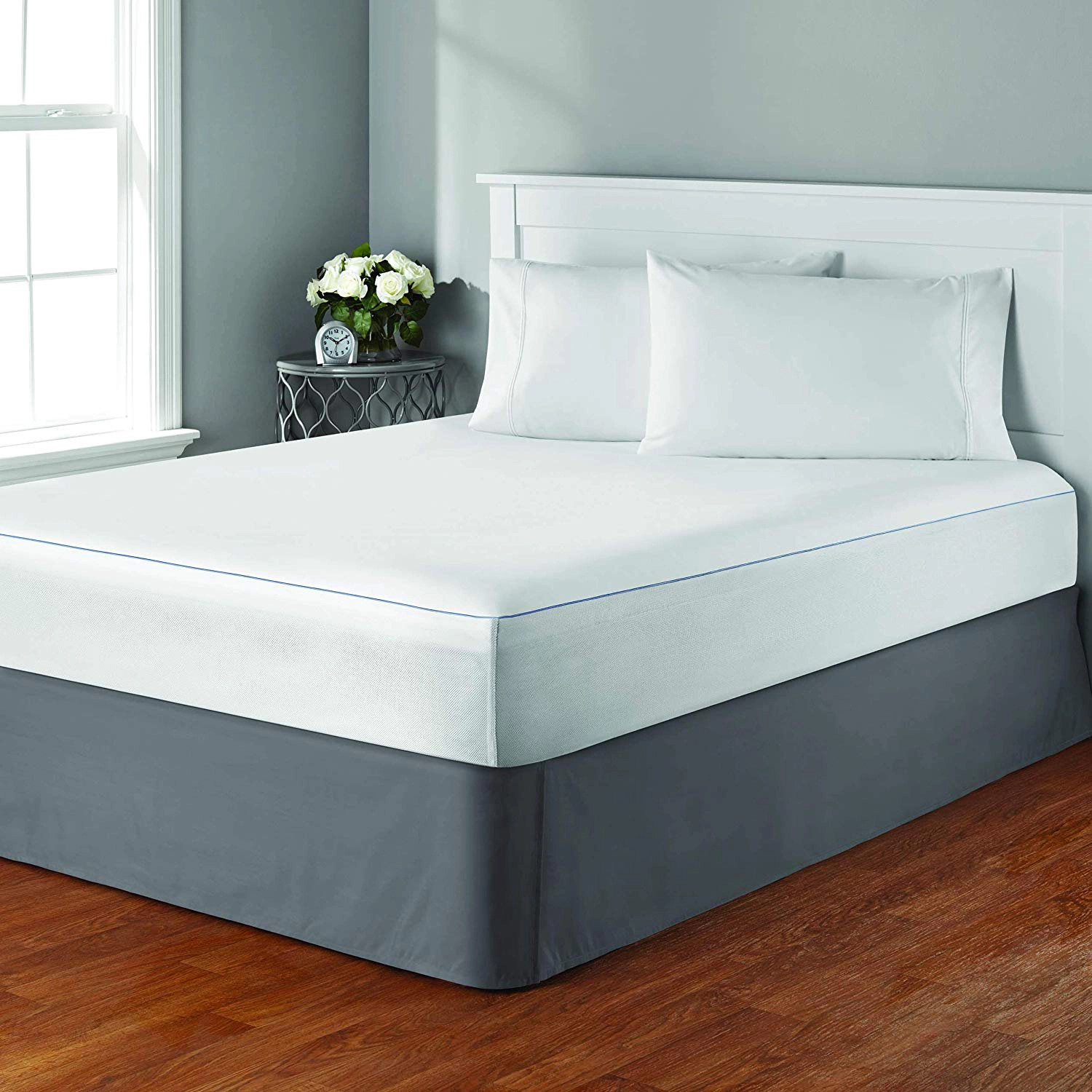 J&V TEXTILES Zippered Waterproof Mattress Encasement Protector
