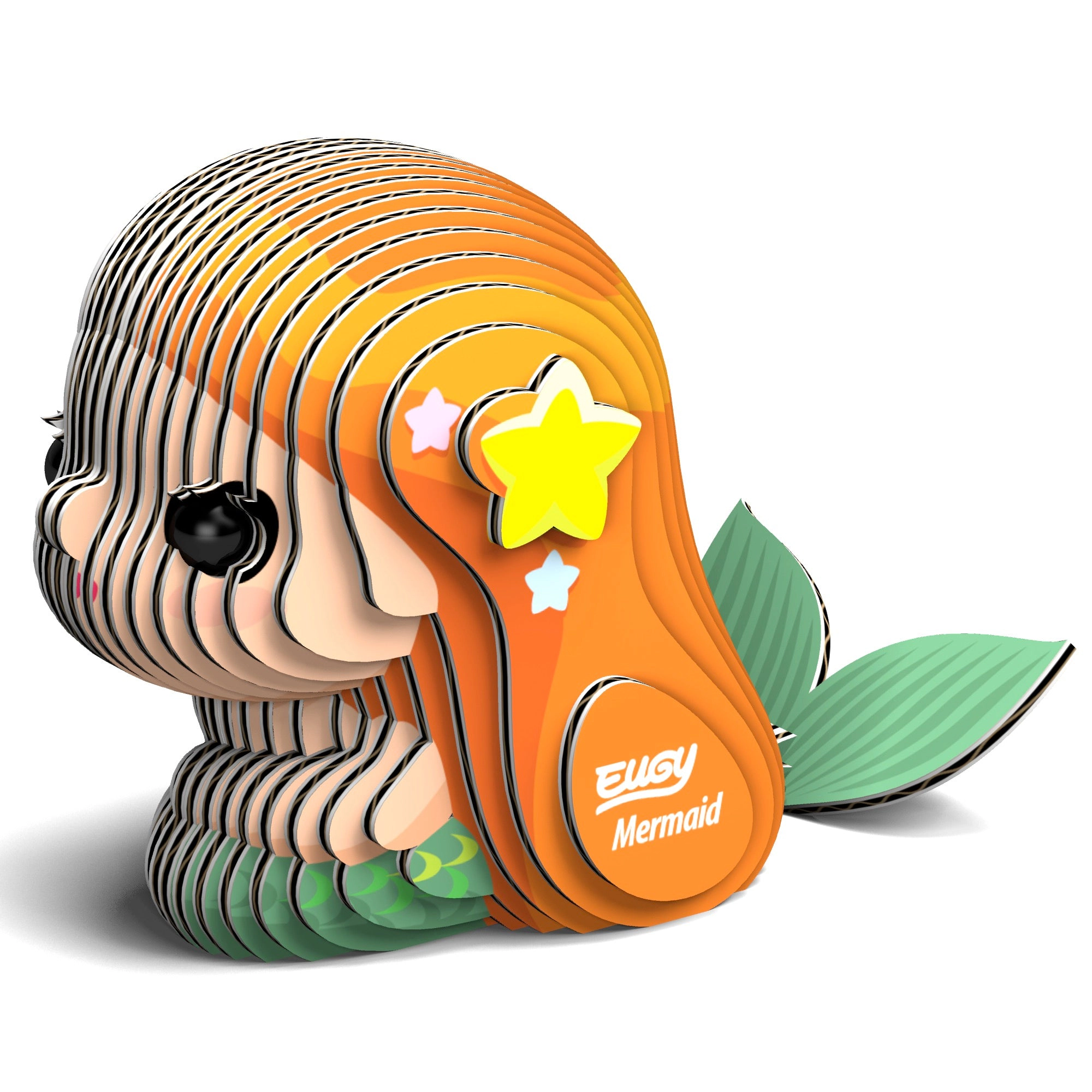 EUGY Mermaid 3D Puzzle - contains 25 puzzle pieces
