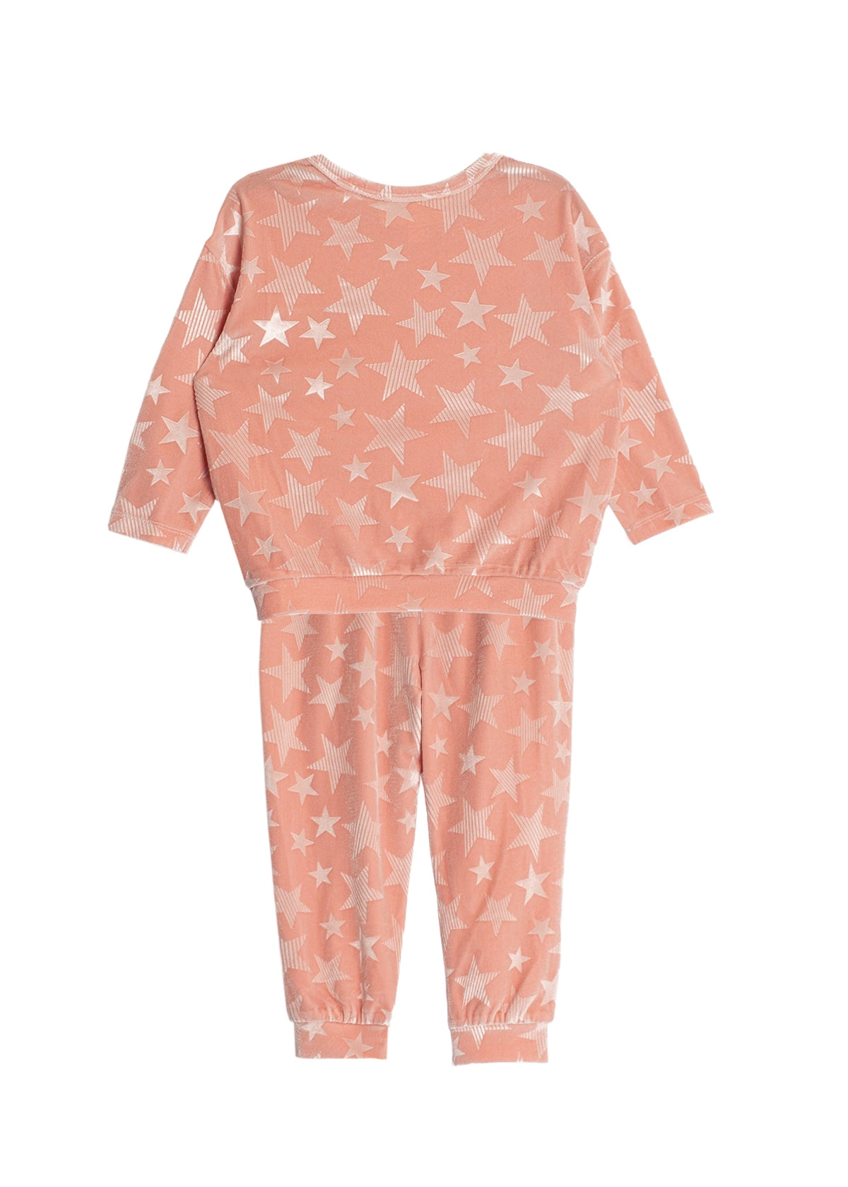 Mabel and Honey Starblush Velvet 2-Piece Set - Pink, Baby Girls