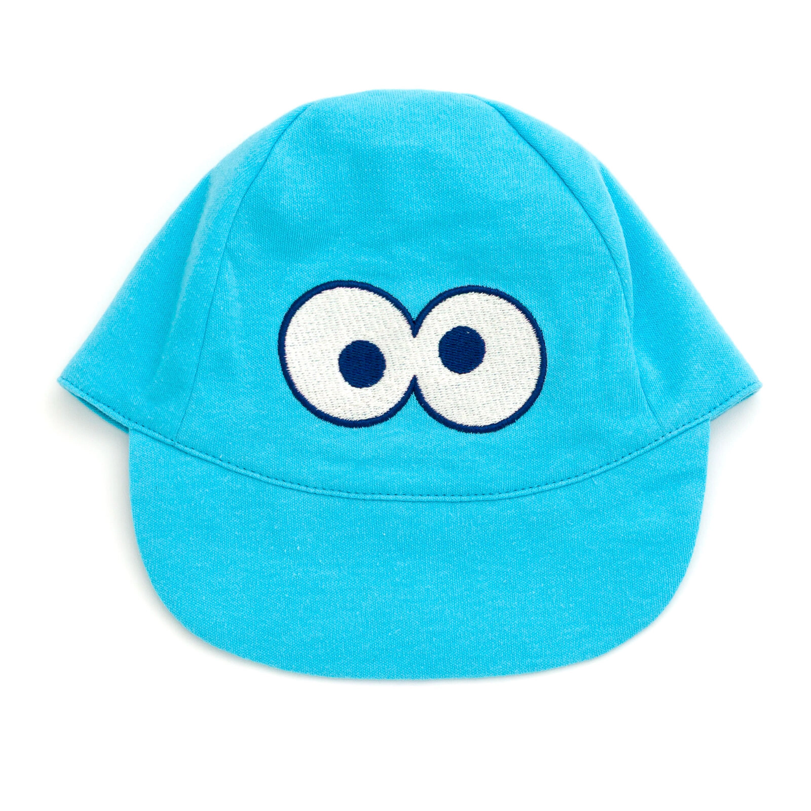 Sesame Street Cookie Monster Baby Short Sleeve Bodysuit and Bottoms Set with Hat
