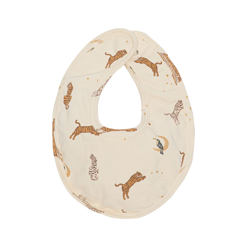 MyKids-USA Baby Cartoon Animal Graphic Cotton Newborn Bibs