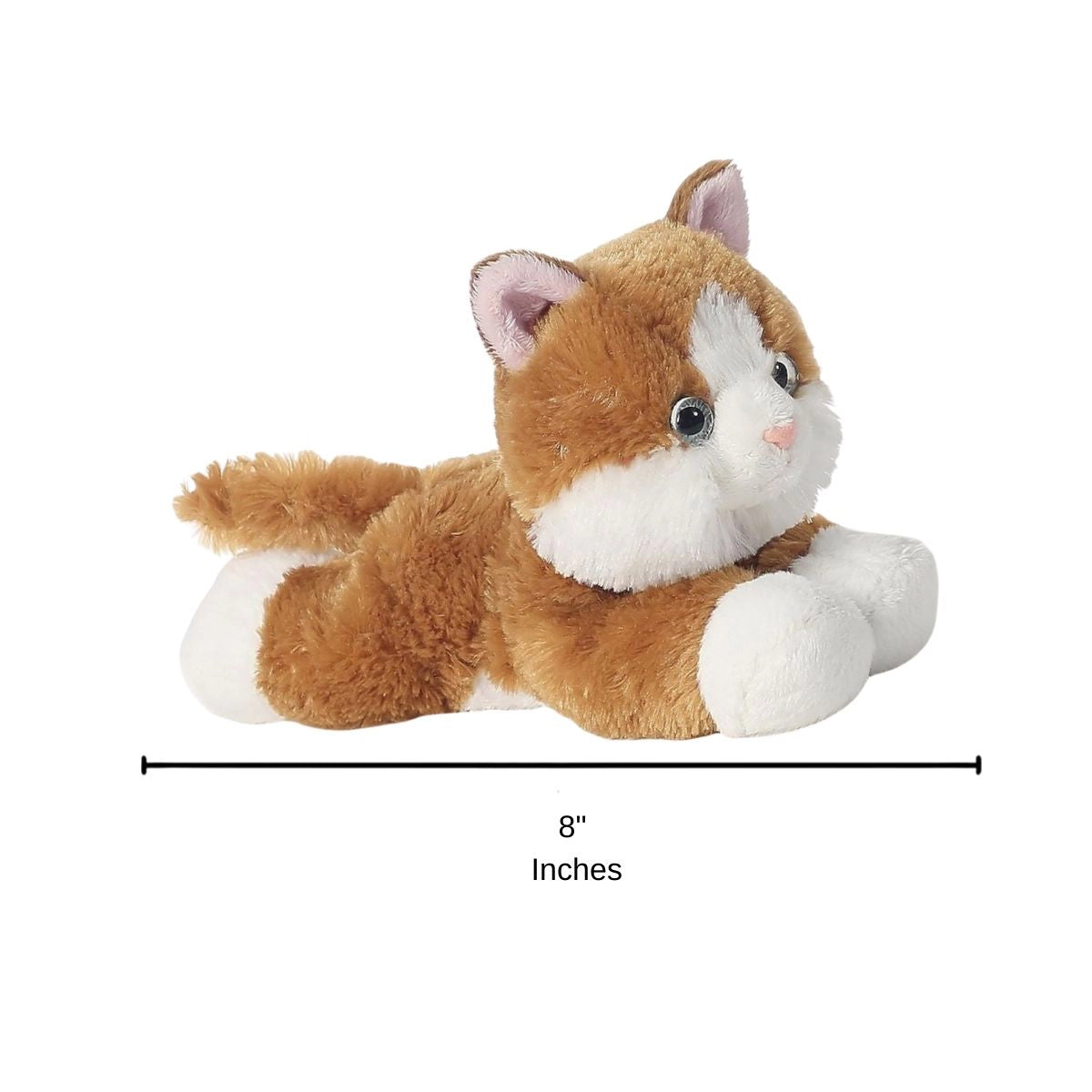 Aurora Mini Flopsie Sunshine Tabby Cat 8-Inch Stuffed Animal Plush
