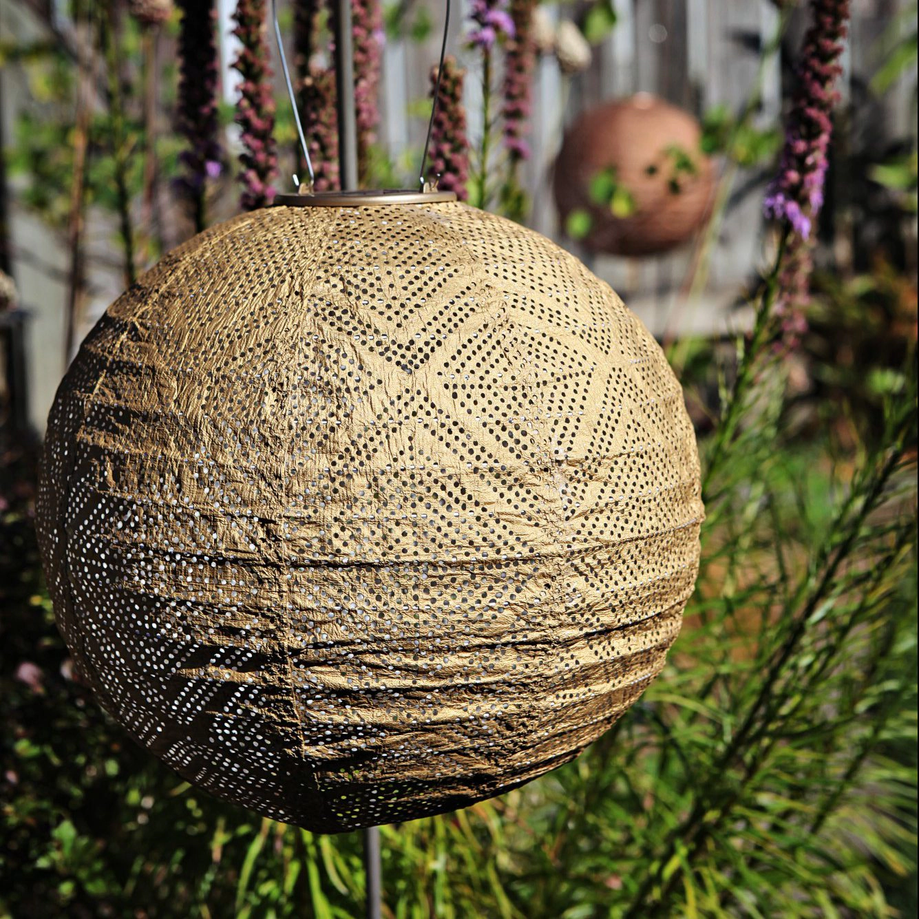 Allsop Home & Garden Soji Stella Market 12 Solar Lantern