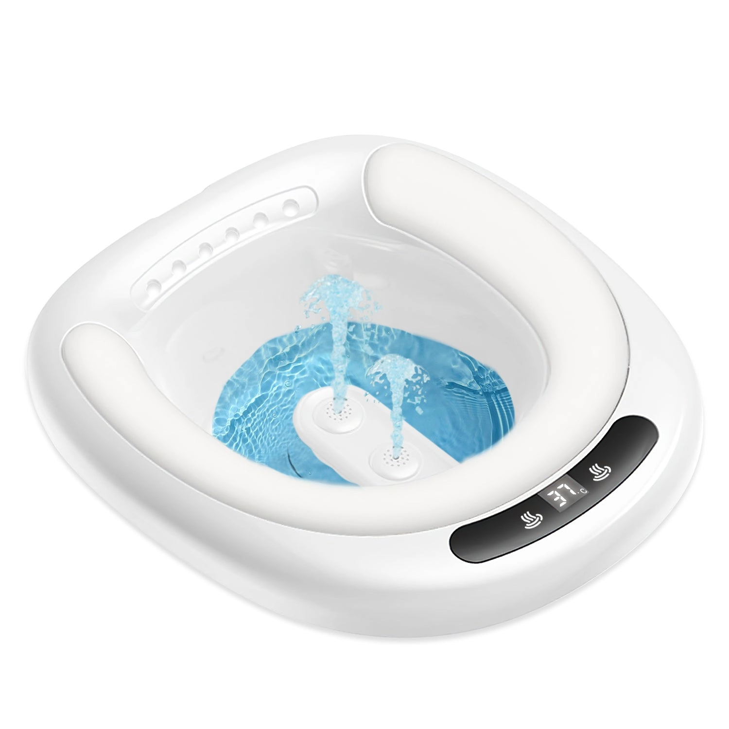 GBruno Electric Sitz Bath Tub With Dual Nozzles