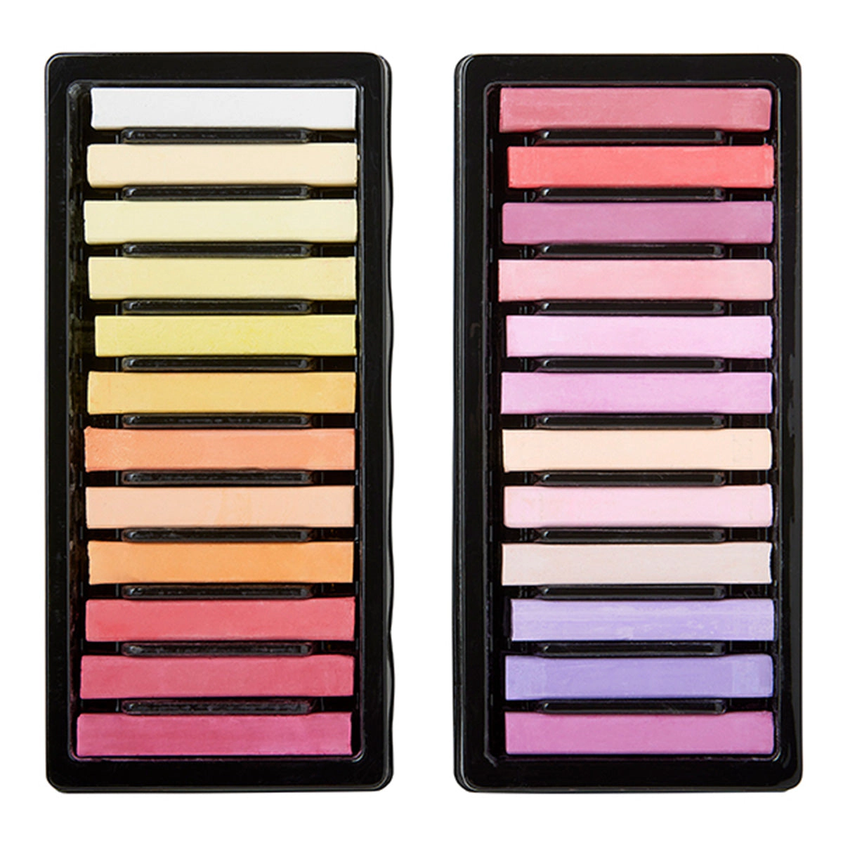 KINGART Square Chalk Pastels - 48 Vibrant Colors
