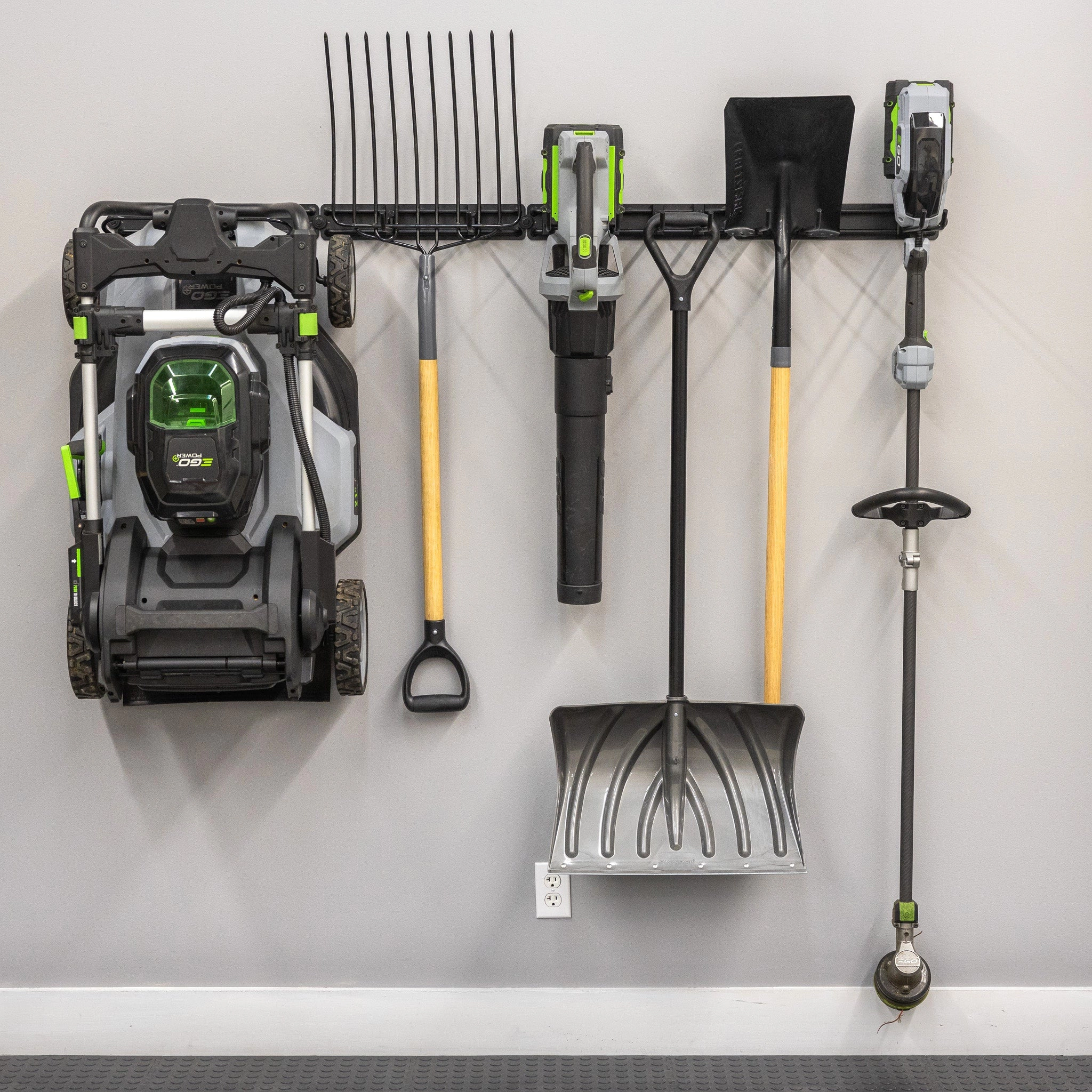 StoreYour 64" Modular Multi-Use Garage Organizer, Tool Storage Rack, Holds 600 lbs