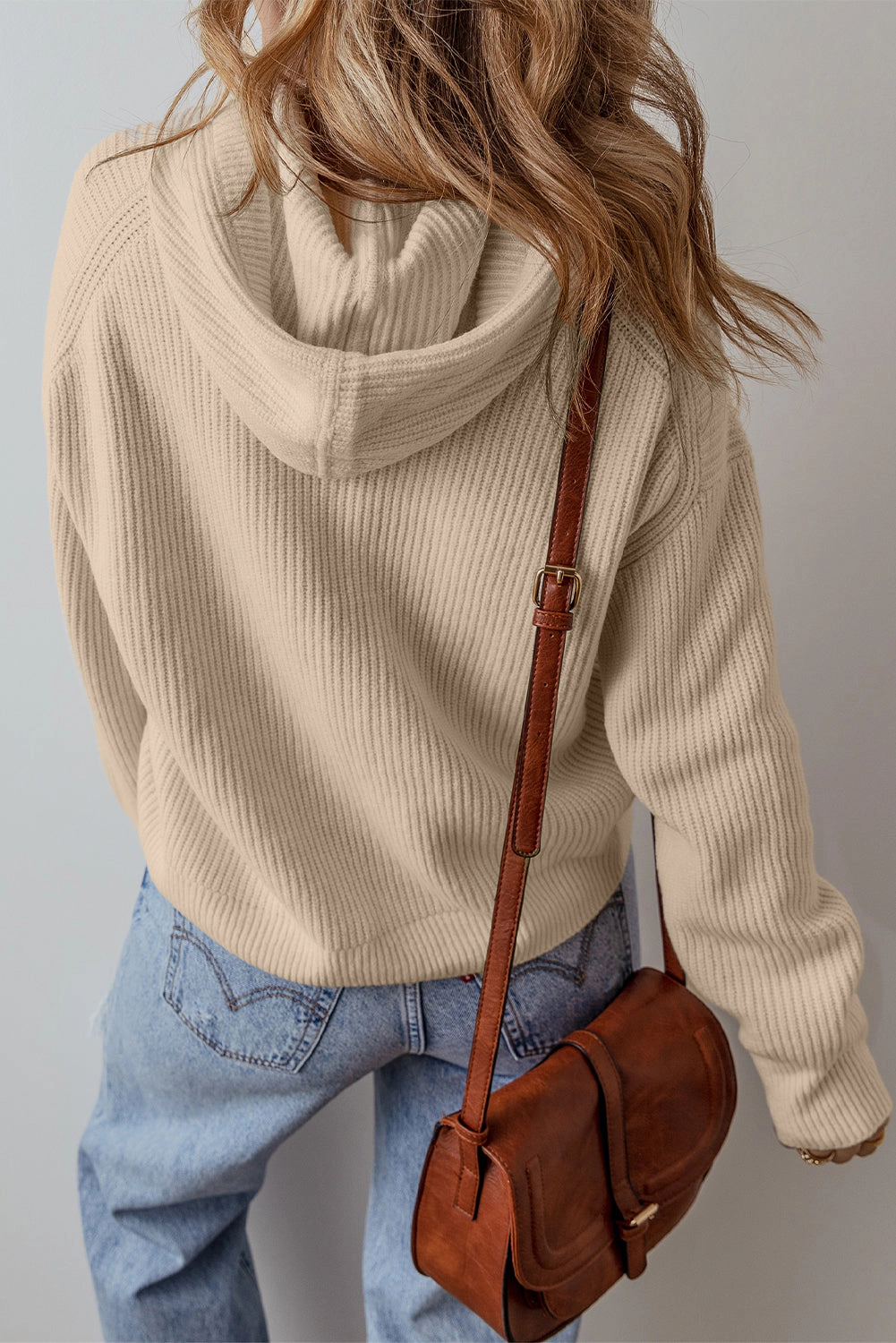 Threaded Pear Women's Hadlee Drop Shoulder Pullover Sweater