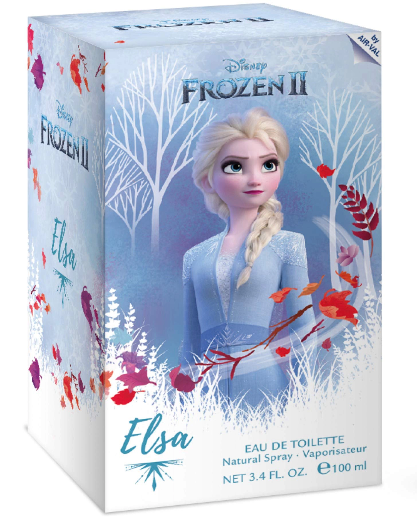 Disney Frozen II Elsa Eau de Toilette Spray for Girls - 3.4 oz (100 ml)