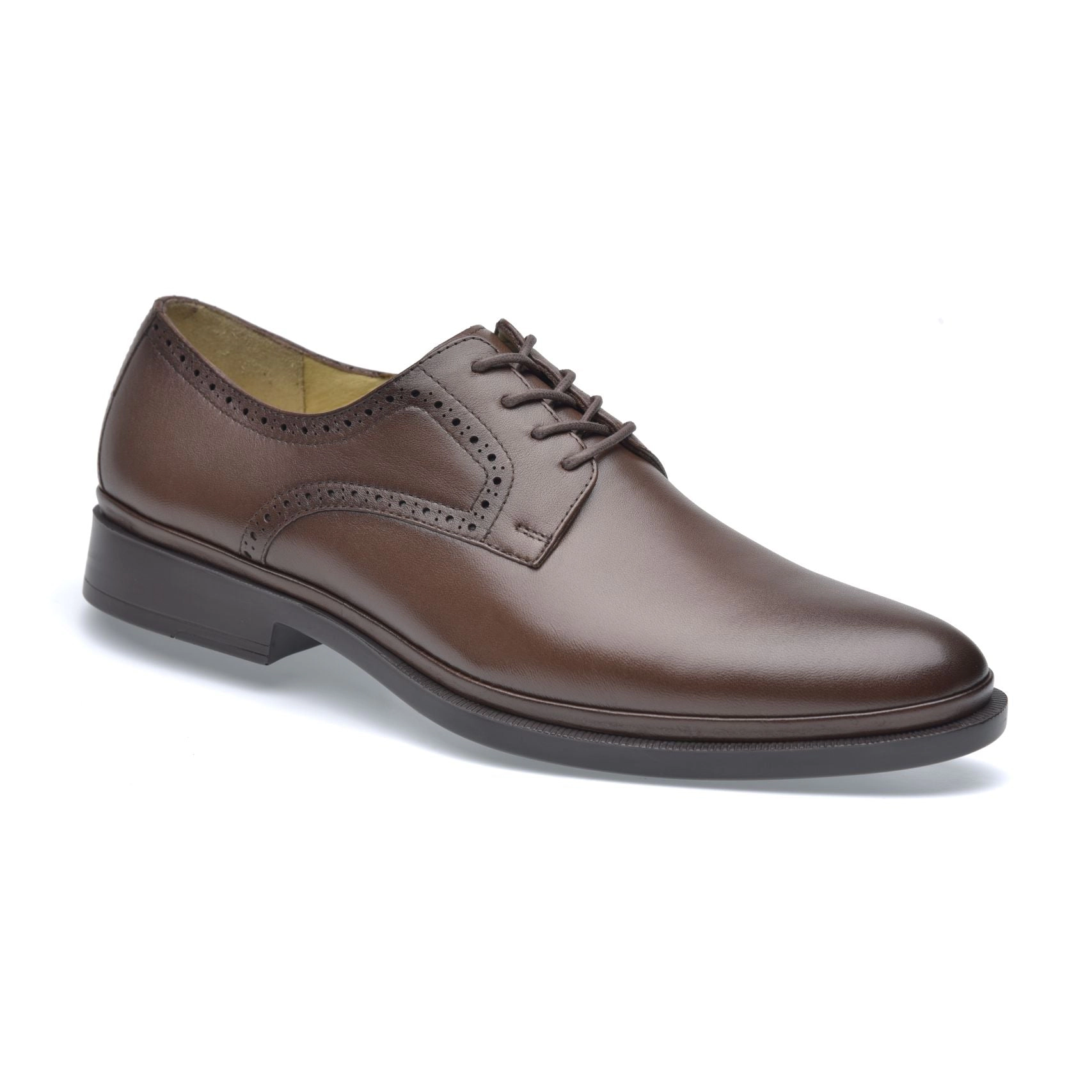 Pazstor Men's Lambskin Leather Oxford Classic