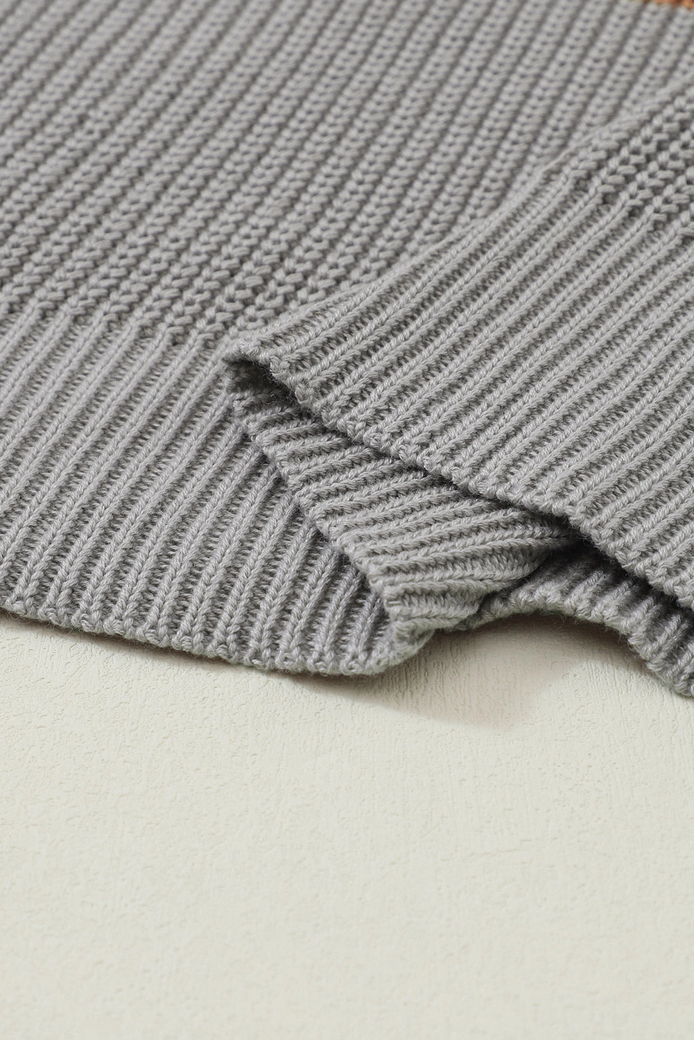Threaded Pear Women's Millie Knitted O Pullover Sweater