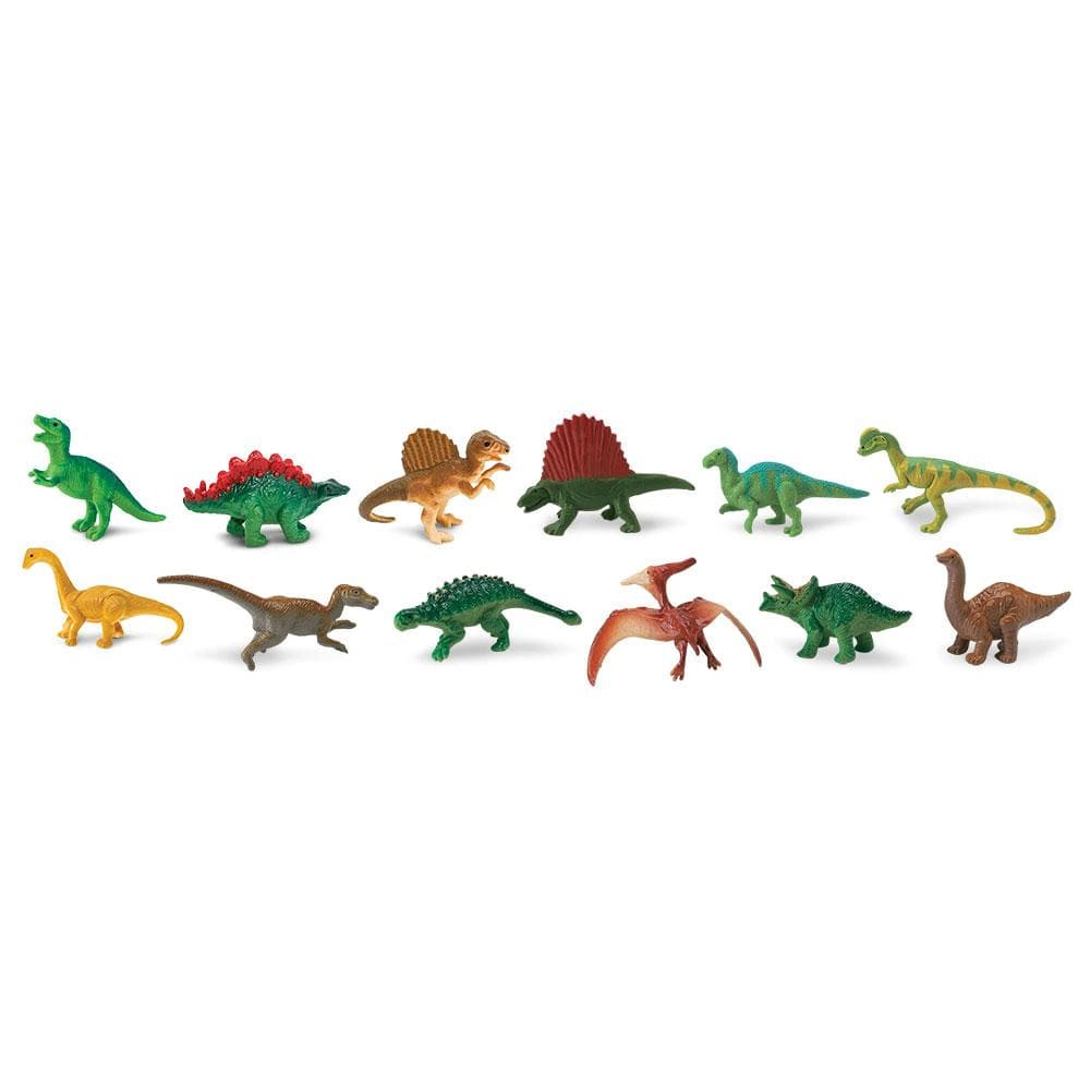 Safari Ltd. - Dinos TOOB - contains 12 Mini Figurines