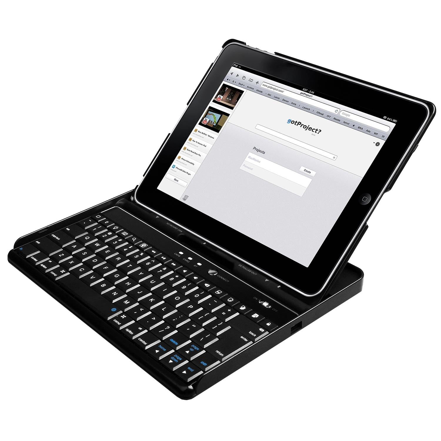 GBruno Wireless Keyboard Case Cover For IPad 2