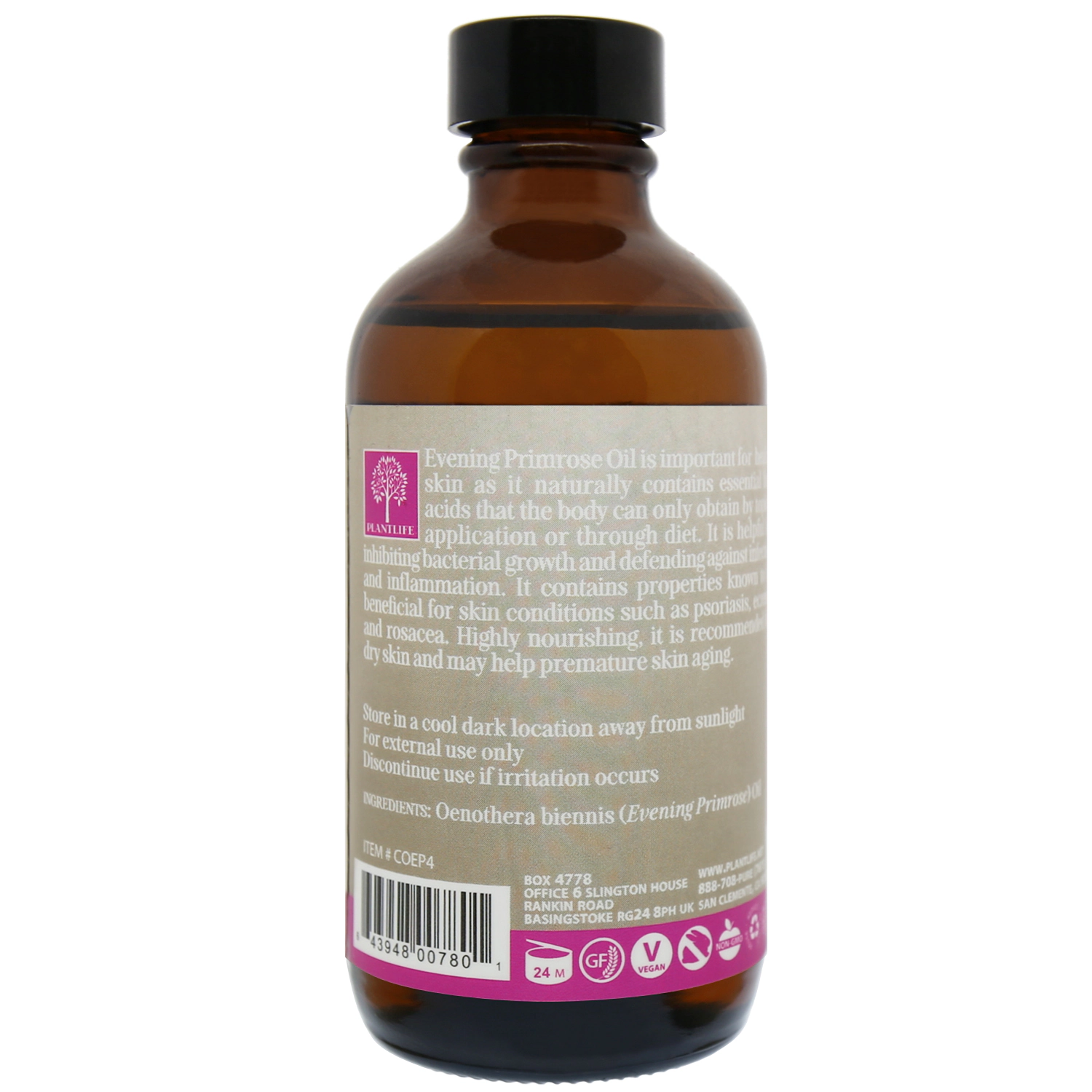 Plantlife Evening Primrose Carrier Oil