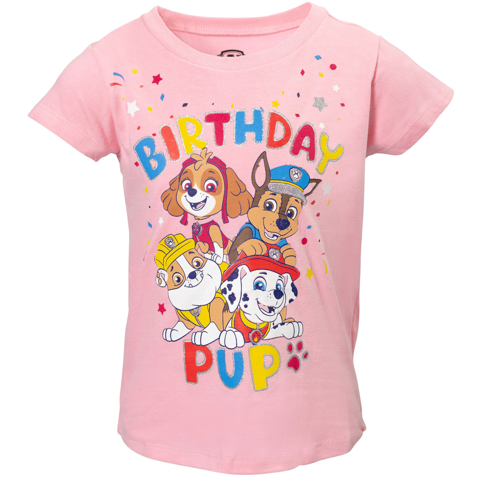 Paw Patrol Girls' Glitter T-Shirt