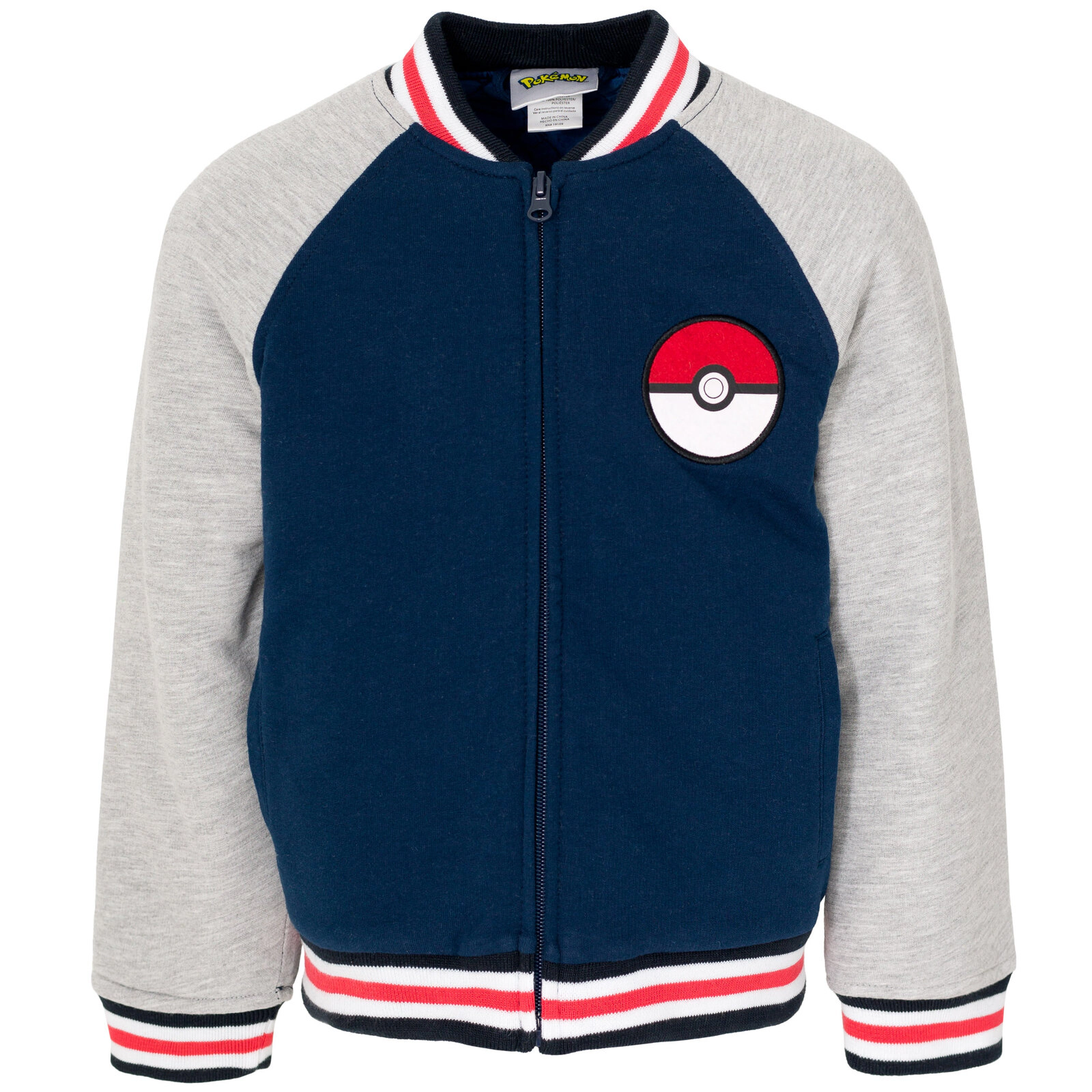 Pokemon Boys' Varsity Bomber Jacket
