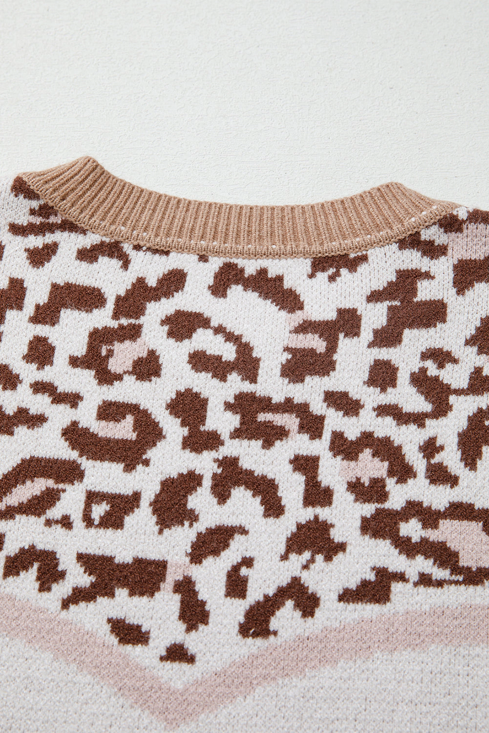 Threaded Pear Women's Eliana Block Knit Baggy Sweater