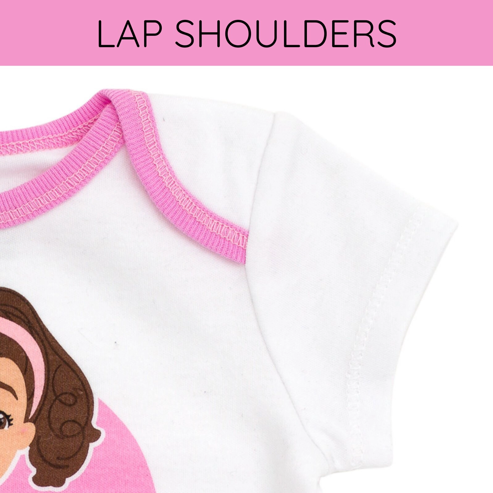 Ms. Rachel Baby Girls' 3-Pack Short Sleeve One Piece Bodysuits