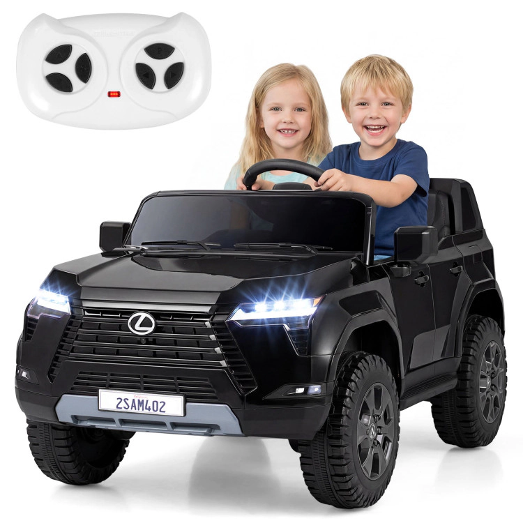 Hivvago 24V Ride on Car 4WD Licensed LEXUS GX550 Electric Vehicle with Remote for Boys Girls Aged 3+