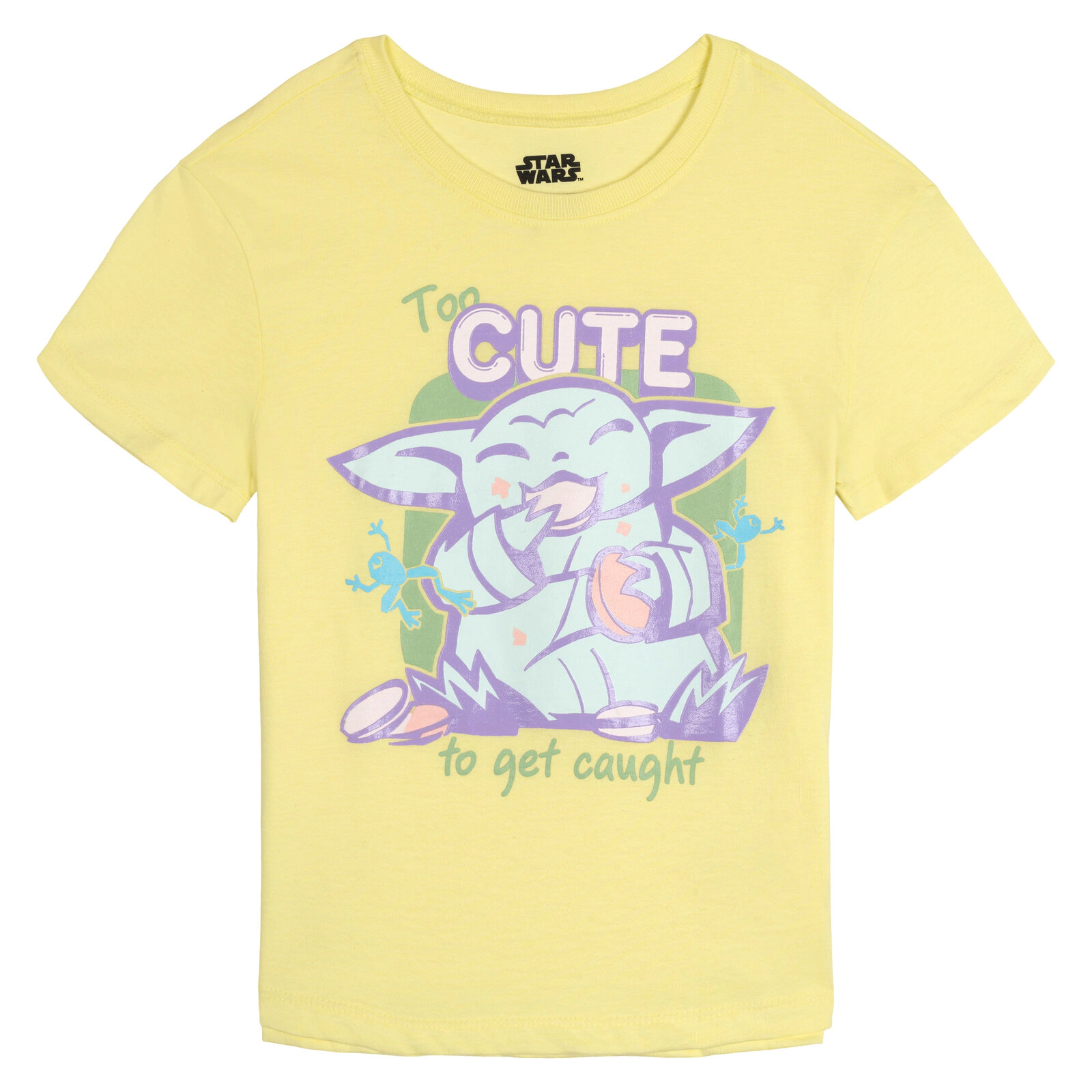 Star Wars The Mandalorian Grogu Girls' 2-Piece T-Shirt and Shorts Set