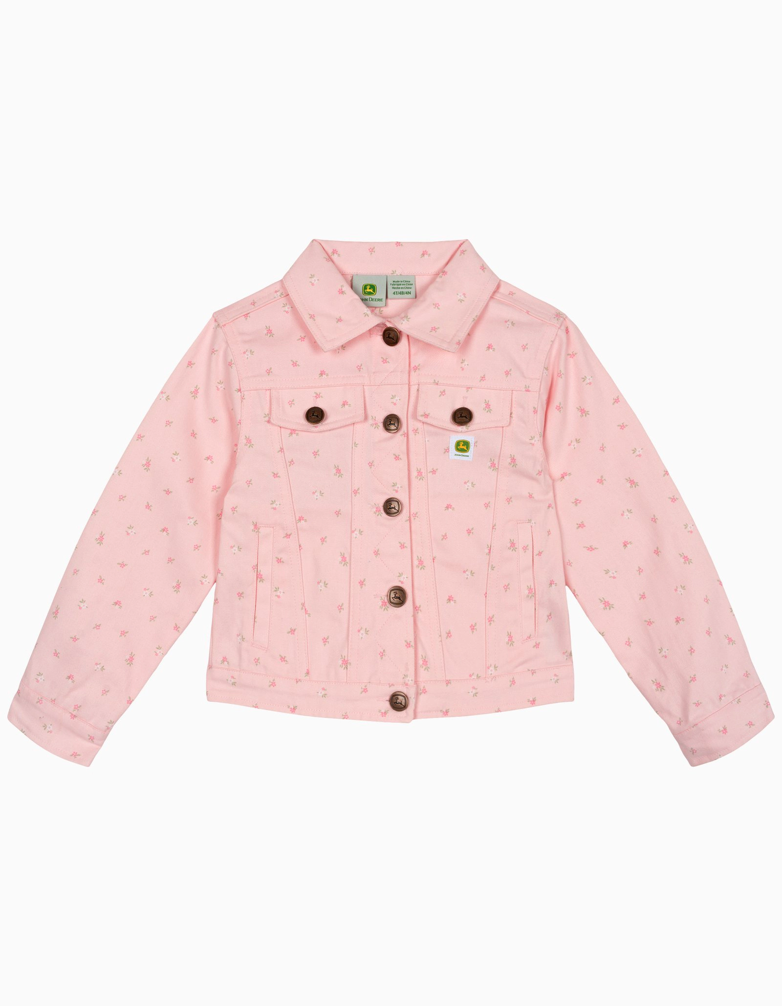 John Deere Toddler Girls' Denim Jacket