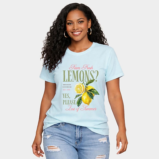 Simply Sage Market - Farm Fresh Lemons Zest of Summer - Women's