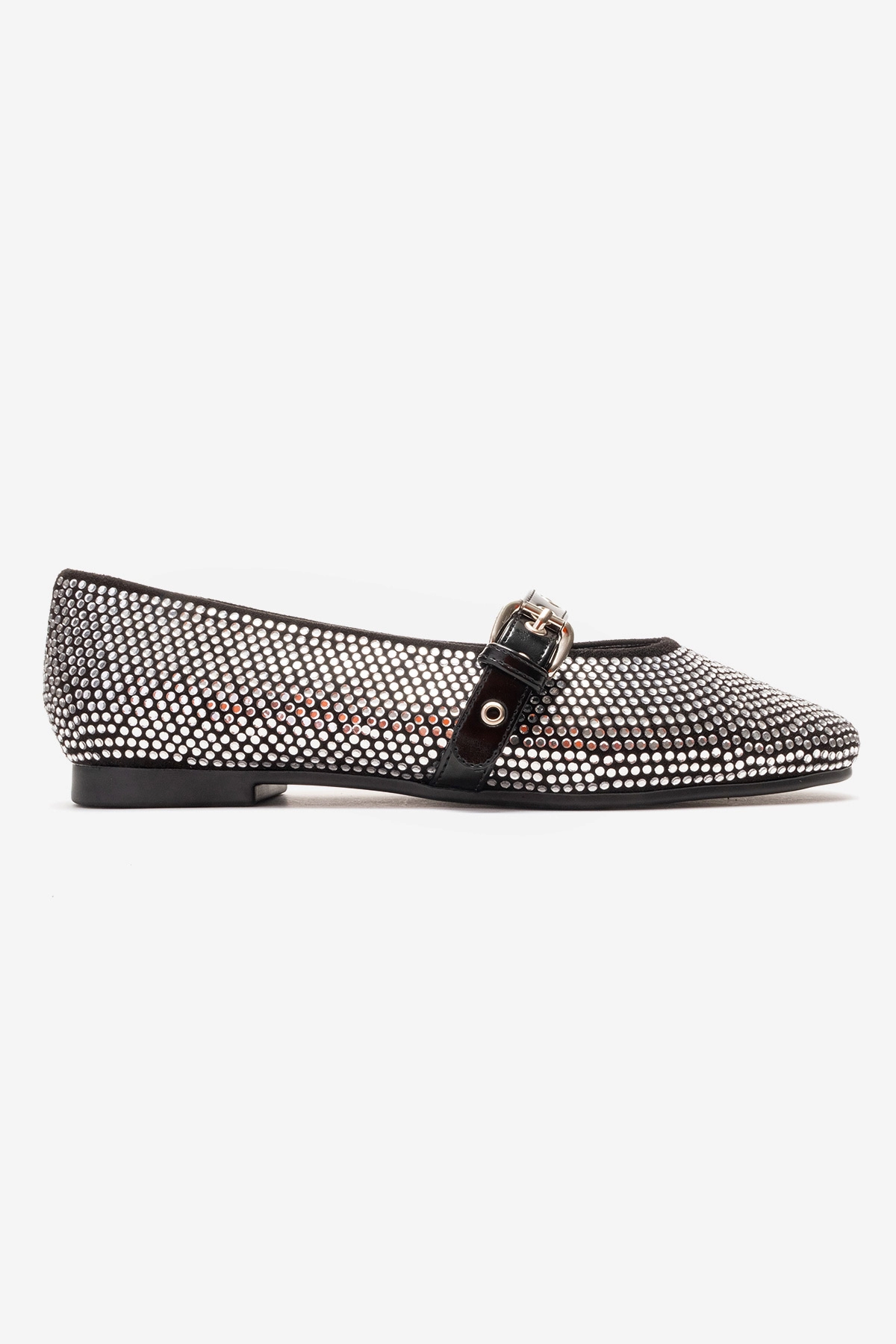 Prologue Shoes Womens Clive Embellished Ballet Flat