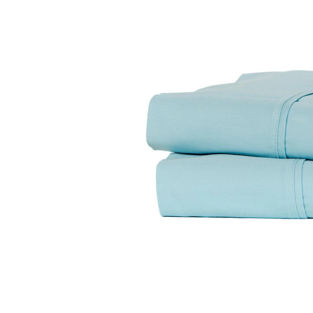 Castle Hill London Thread Count Cotton Sateen Sheet Set Deep Pocket - King