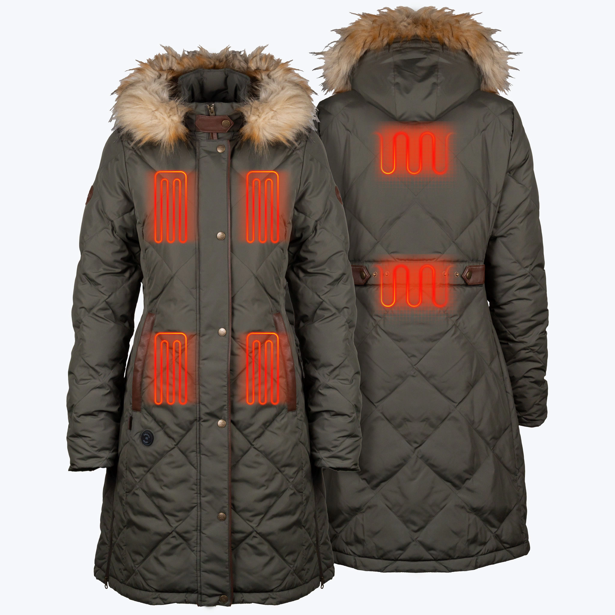 Mobile Warming Women's Carlyle Heated Jacket