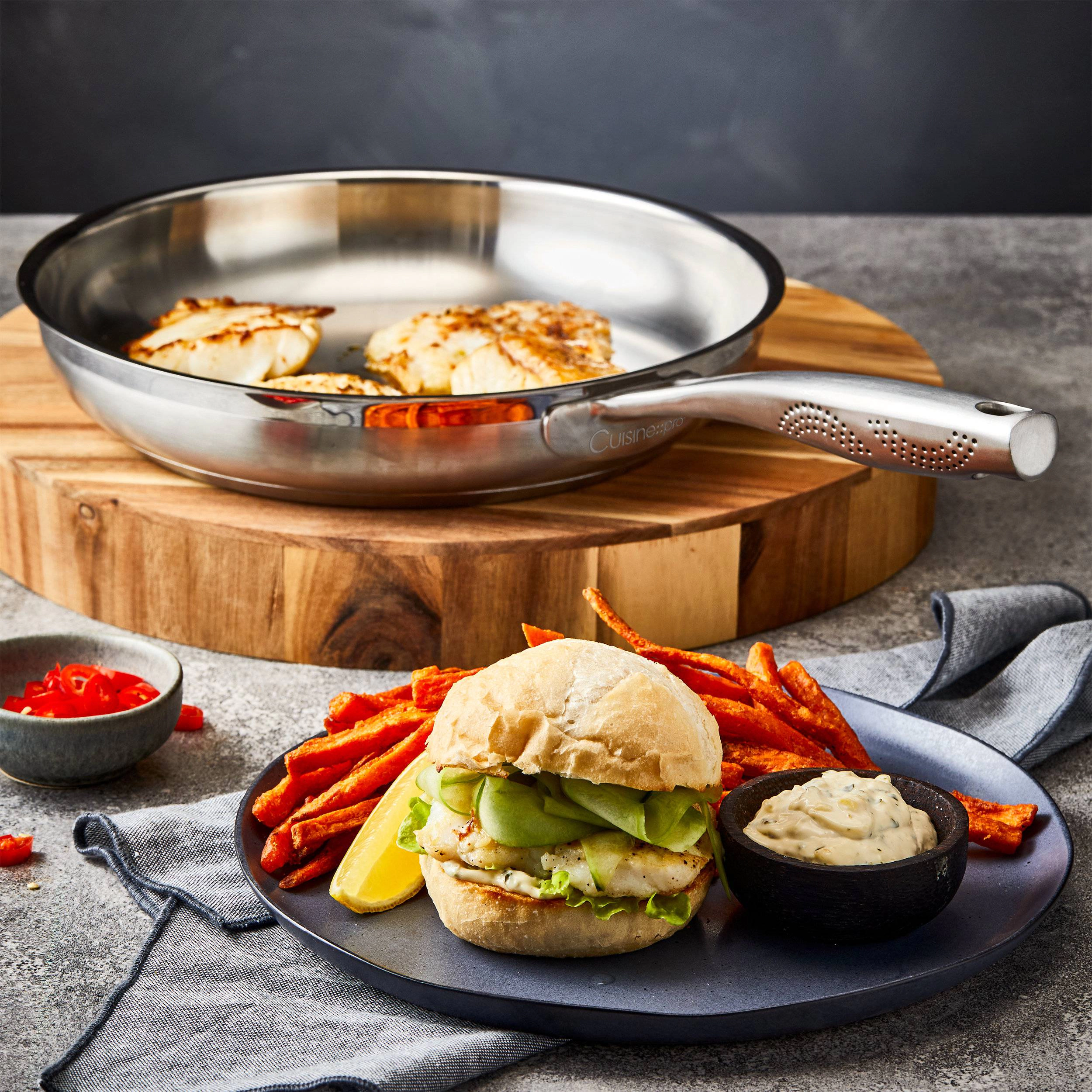 Cuisine::pro® iD3® SS 11" Frypan