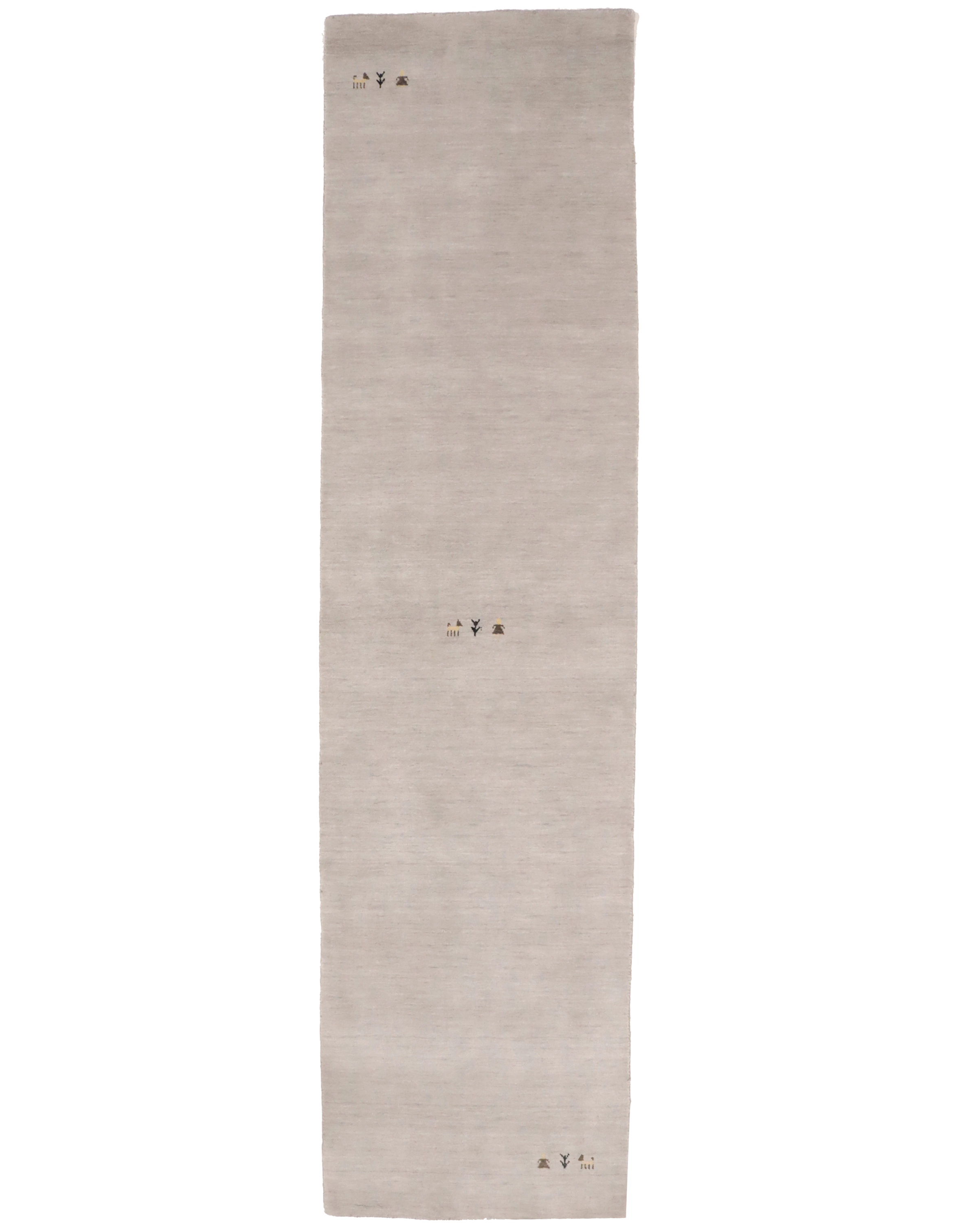 Magic Rugs Greige Tribal 3X10 Gabbeh Modern Runner Rug