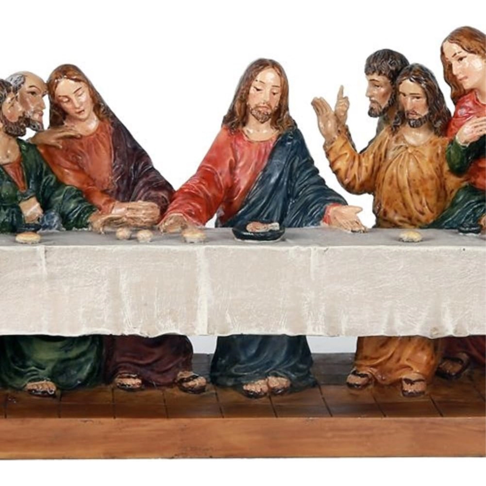 Pacific Giftware The Last Supper Da Vinci Inspiration Tabeltop Figurine Decorative Gift 12 inch L