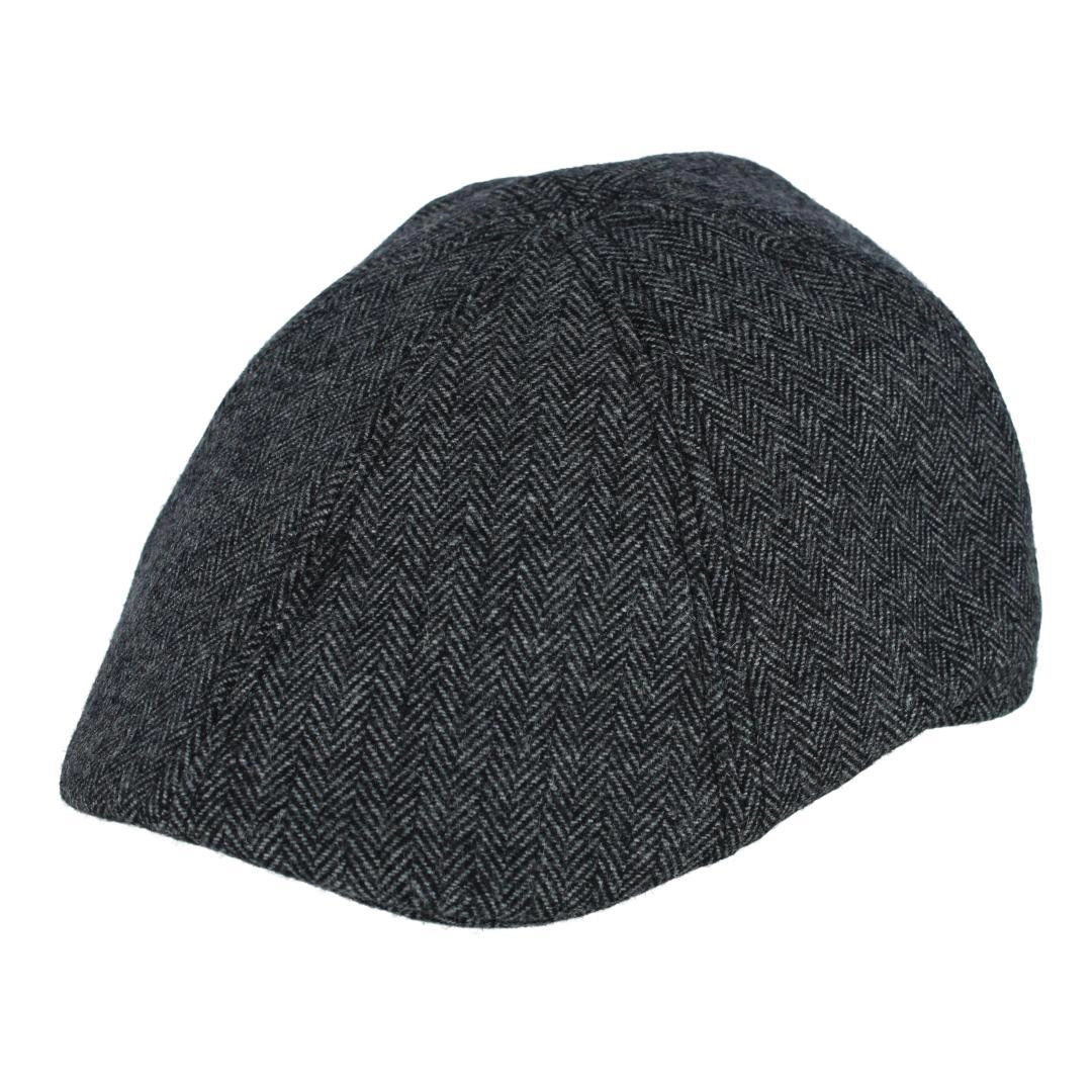 Broner Men's Wool Herringbone Pub Cap