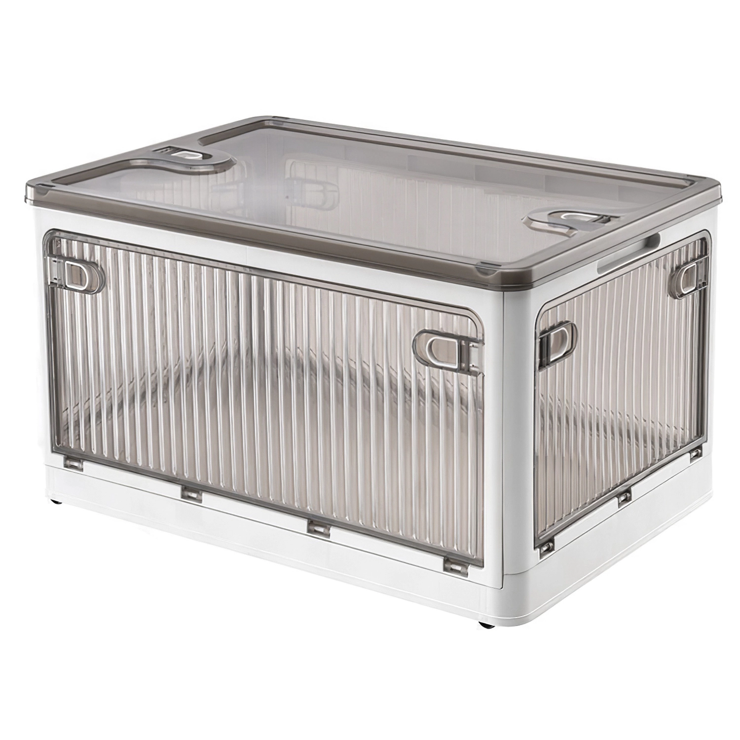 GBruno 70QT Collapsible Storage Bin With Lid
