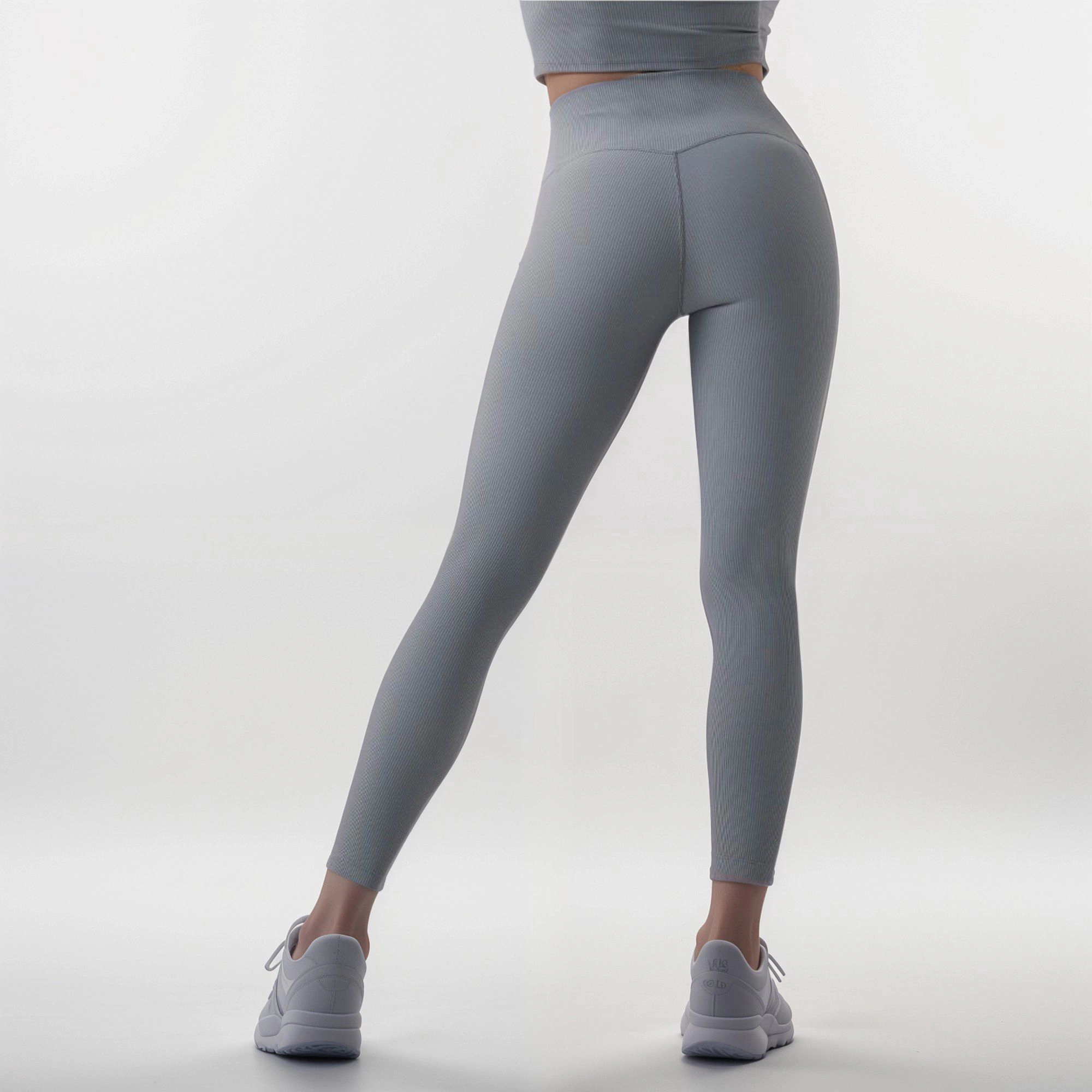 Anna-Kaci Active Women's High Waist Seamless Leggings with Full-Length Ankle Fit for Comfort Workout Wear